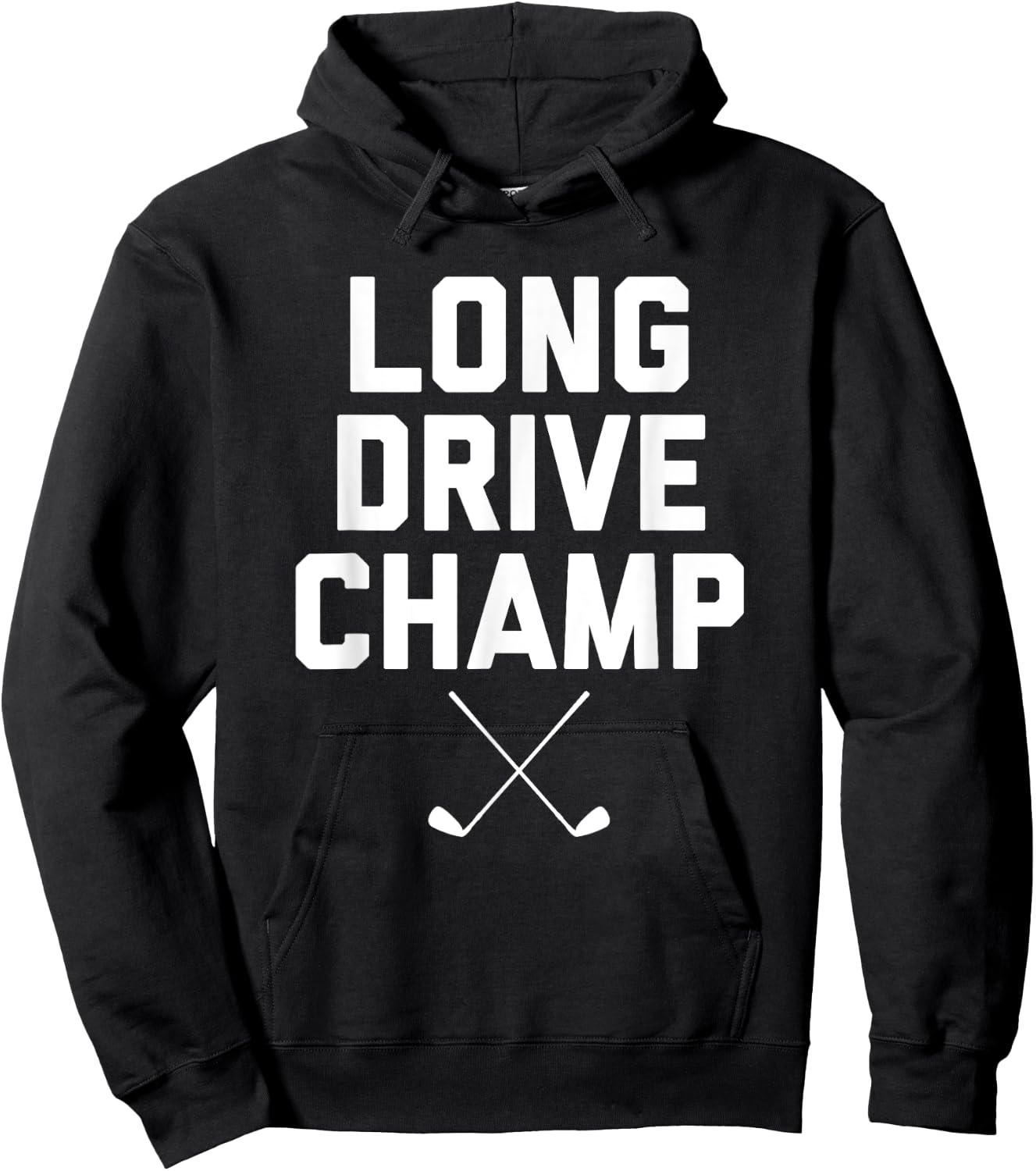 Long Drive Champ Hoodie - Hoodie | Black