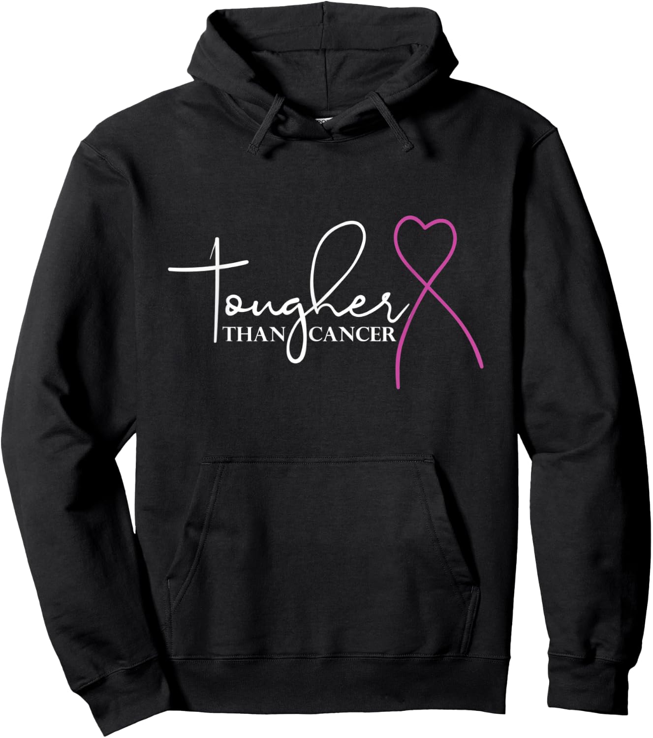 Tougher Than Cancer Hoodie - Hoodie | Black