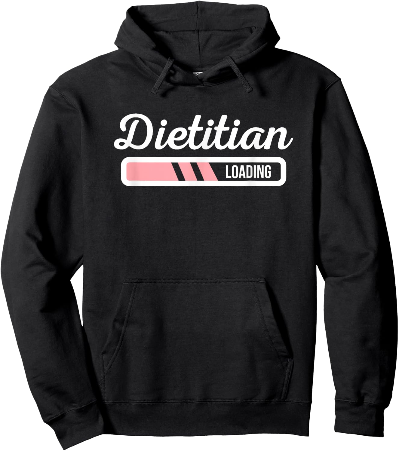 Dietitian Loading - Funny Dietician Future Dietitian Outfit Hoodie - Hoodie | Black