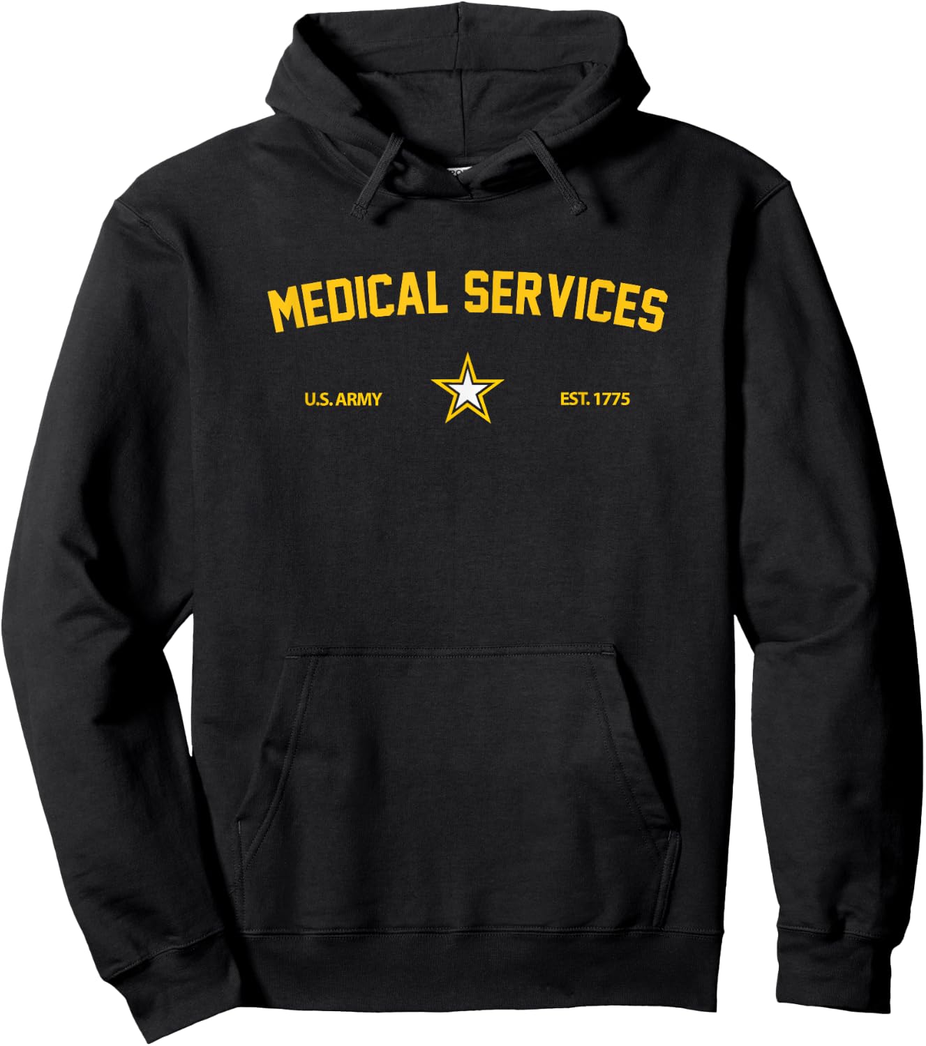 US Army Medical Services Corps Hoodie - Hoodie | Black