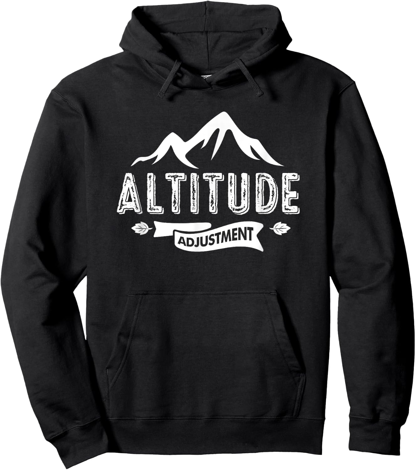 Altitude Adjustment; for Hiking & Trekking Hoodie - Hoodie | Black