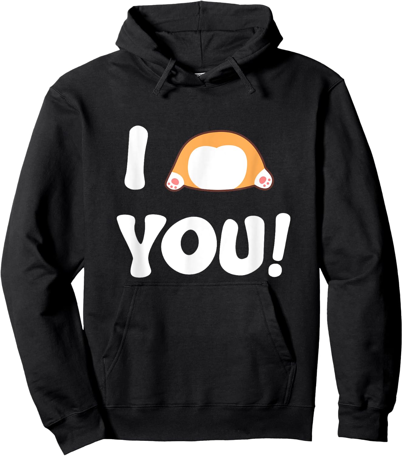 Welsh Corgi PWC Pem Dog Pet You Love Cute Paw Owner Gift Men Women Kids Hoodie - Hoodie | Black