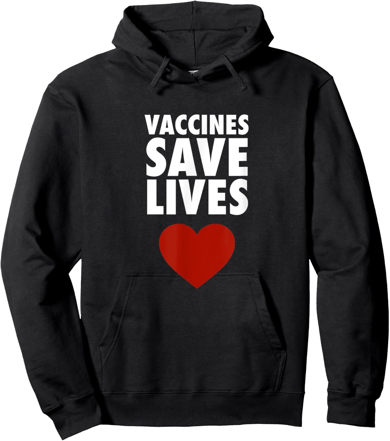 Vaccines Save Lives - Pro Vaccination Hoodie - Hoodie | Black