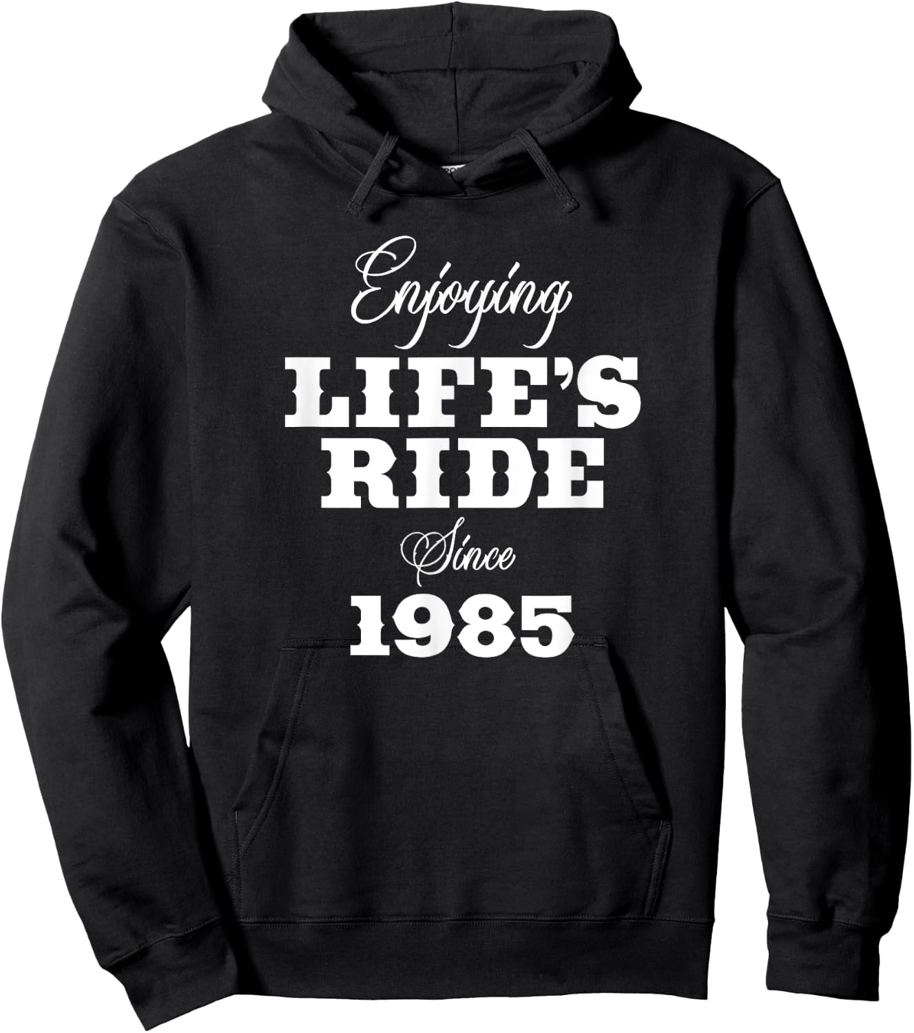 40 Year Old Motorcycle Rider 40th Birthday Motorcyclist Hoodie - Hoodie | Black