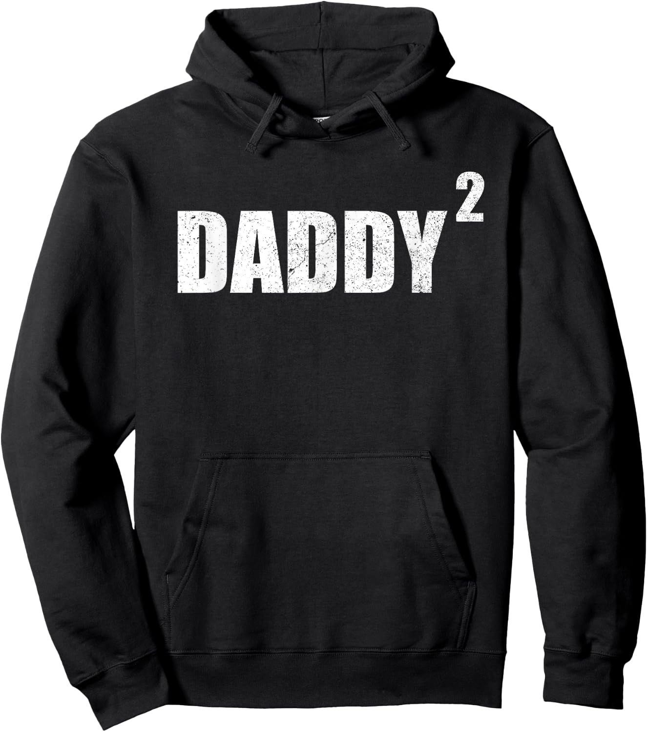 Daddy Squared Shirt 2 Second Pregnancy Announcement Shirt Hoodie - Hoodie | Black