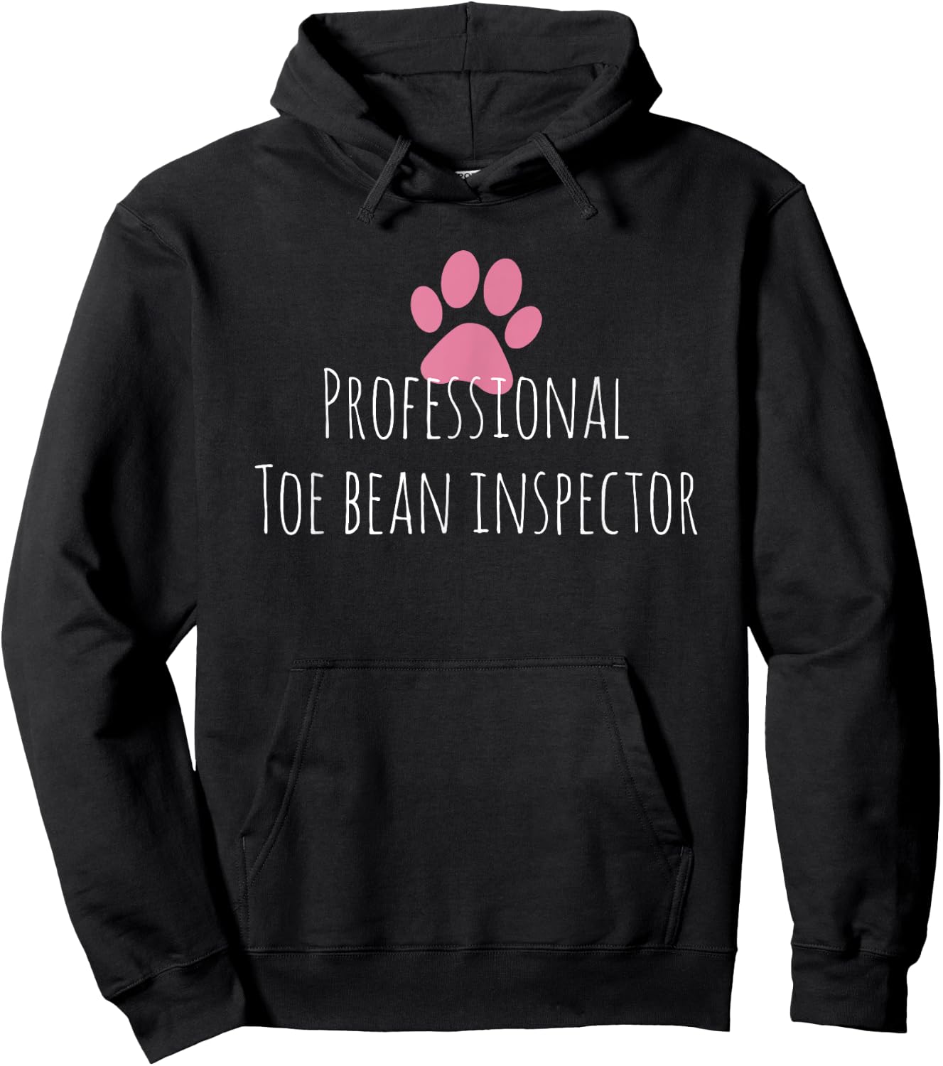 Professional Toe Bean Inspector - Veterinarian Dog Doctor Men Women Hoodie - Hoodie | Black
