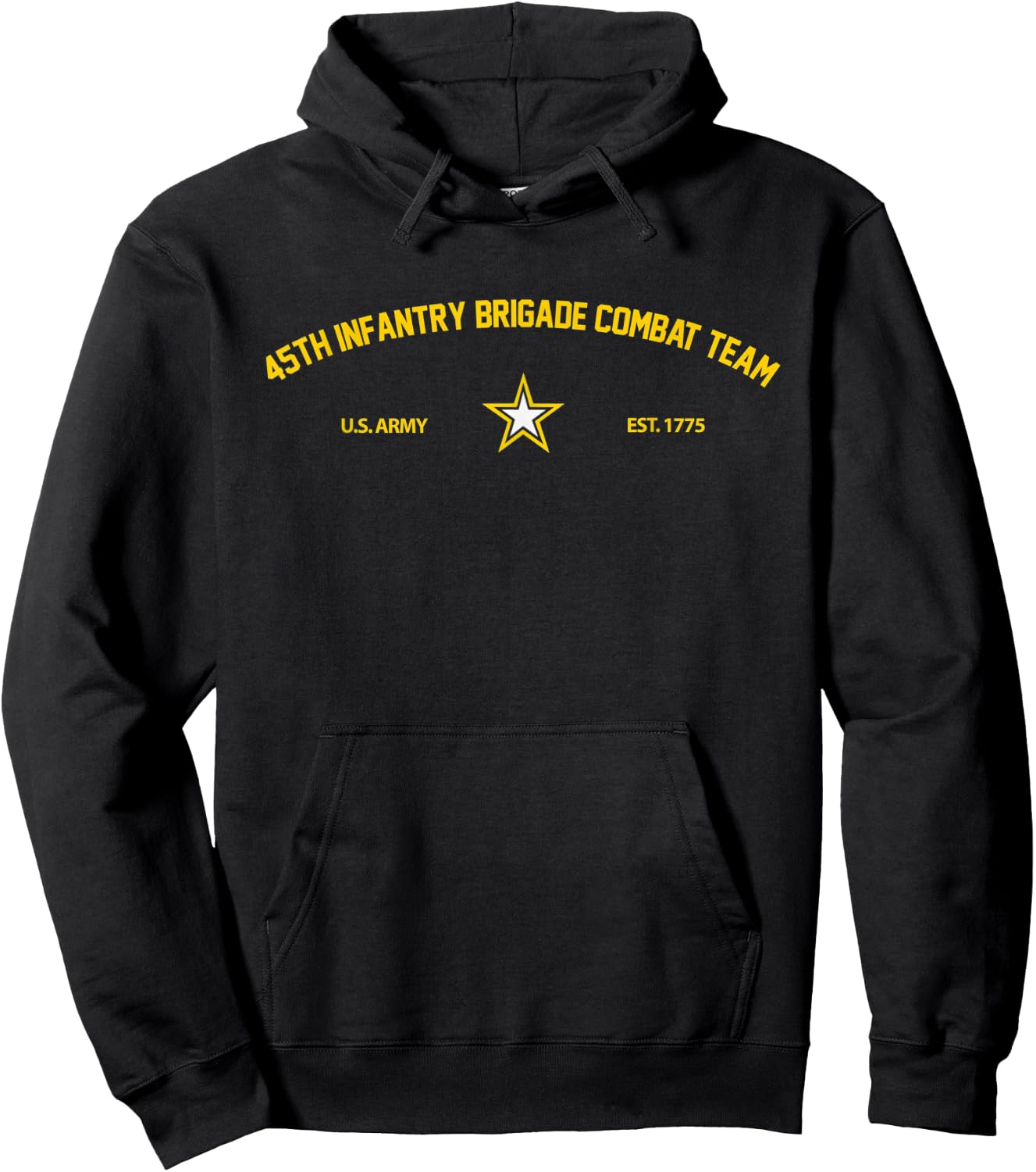US Army 45th Infantry Brigade Combat Team Hoodie - Hoodie | Black