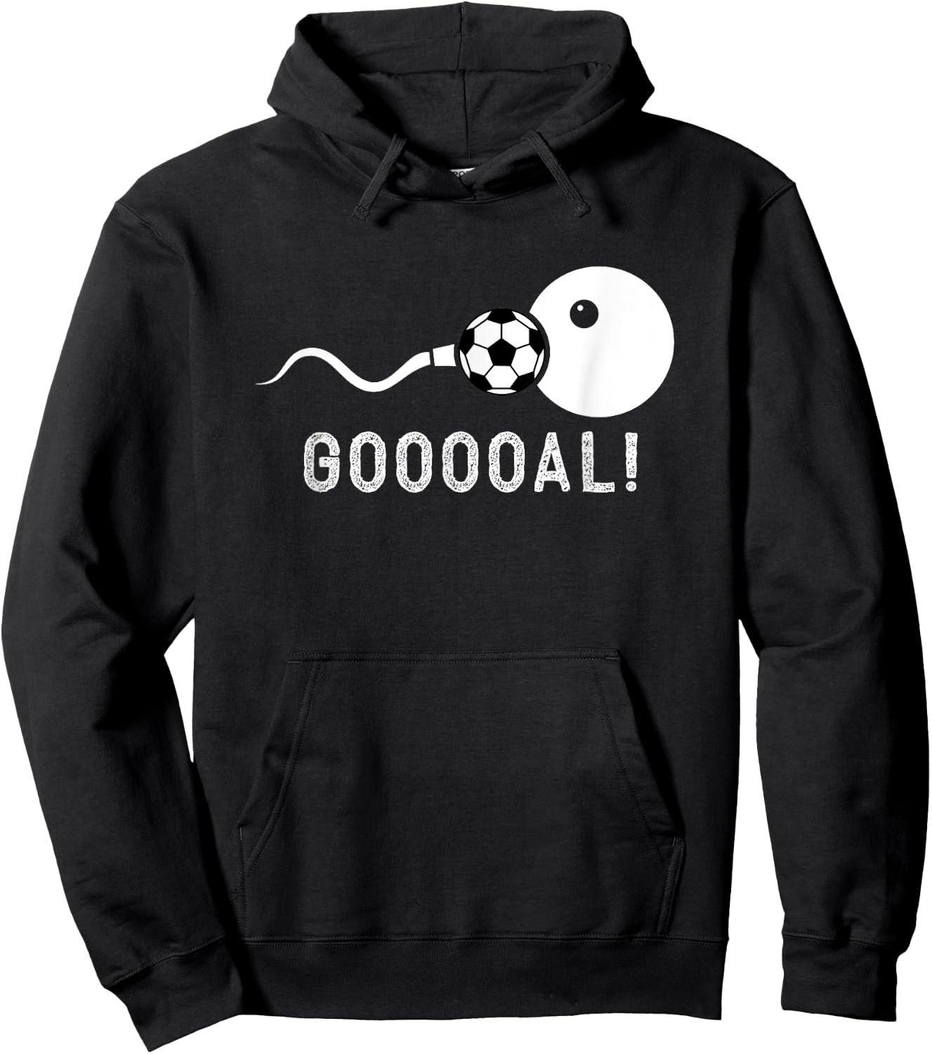 Funny Soccer Father Pregnancy Announcement Hoodie - Hoodie | Black