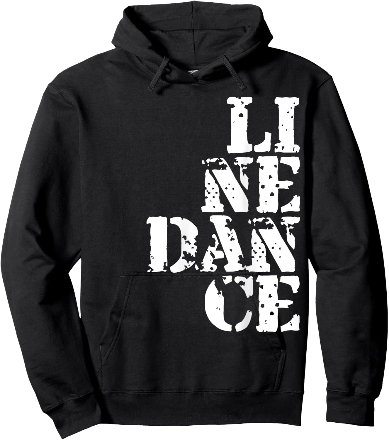 Line Dance I Line Dancing Present Hoodie - Hoodie | Black
