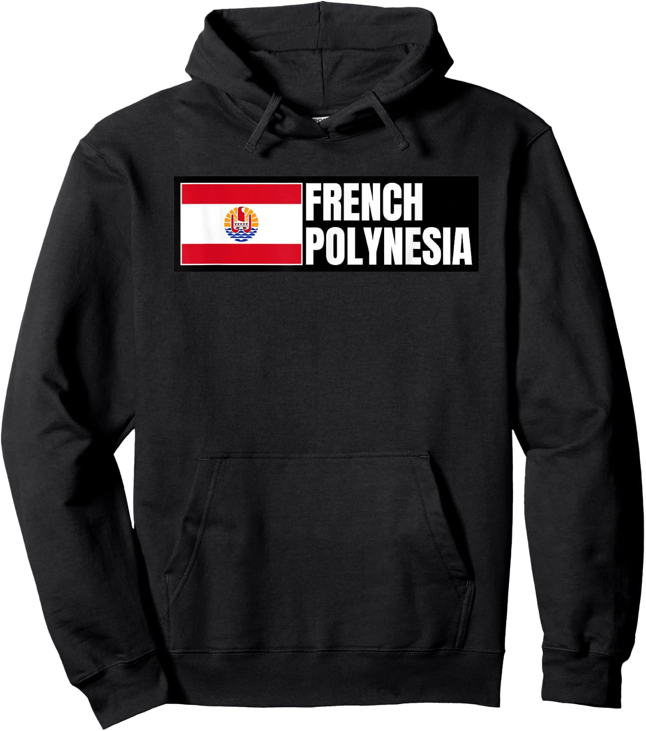 French Polynesia Flag Hoodie - Hoodie | Black