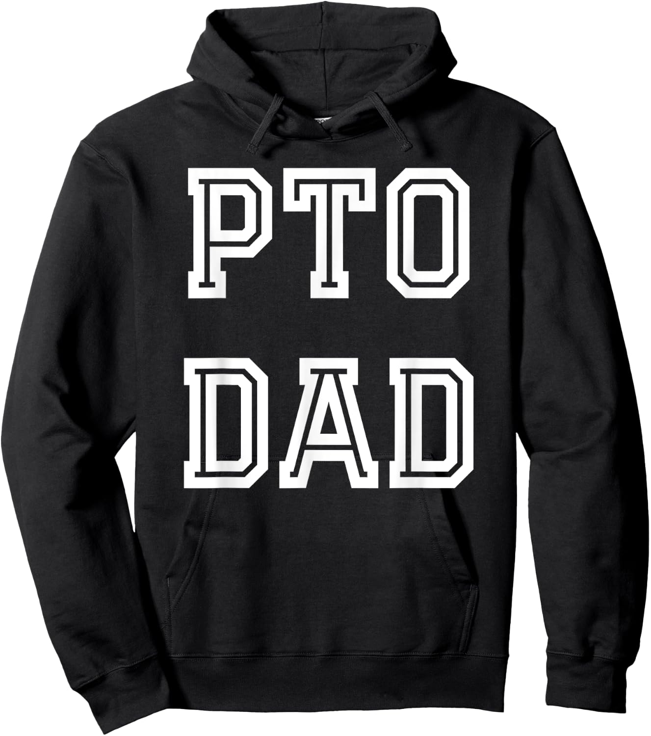 PTO Dad School Volunteer Hoodie - Hoodie | Black