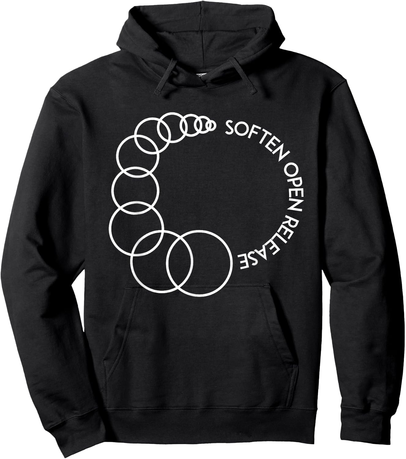 Soften Open Release Doula Labor Coach Birth Companion Hoodie - Hoodie | Black