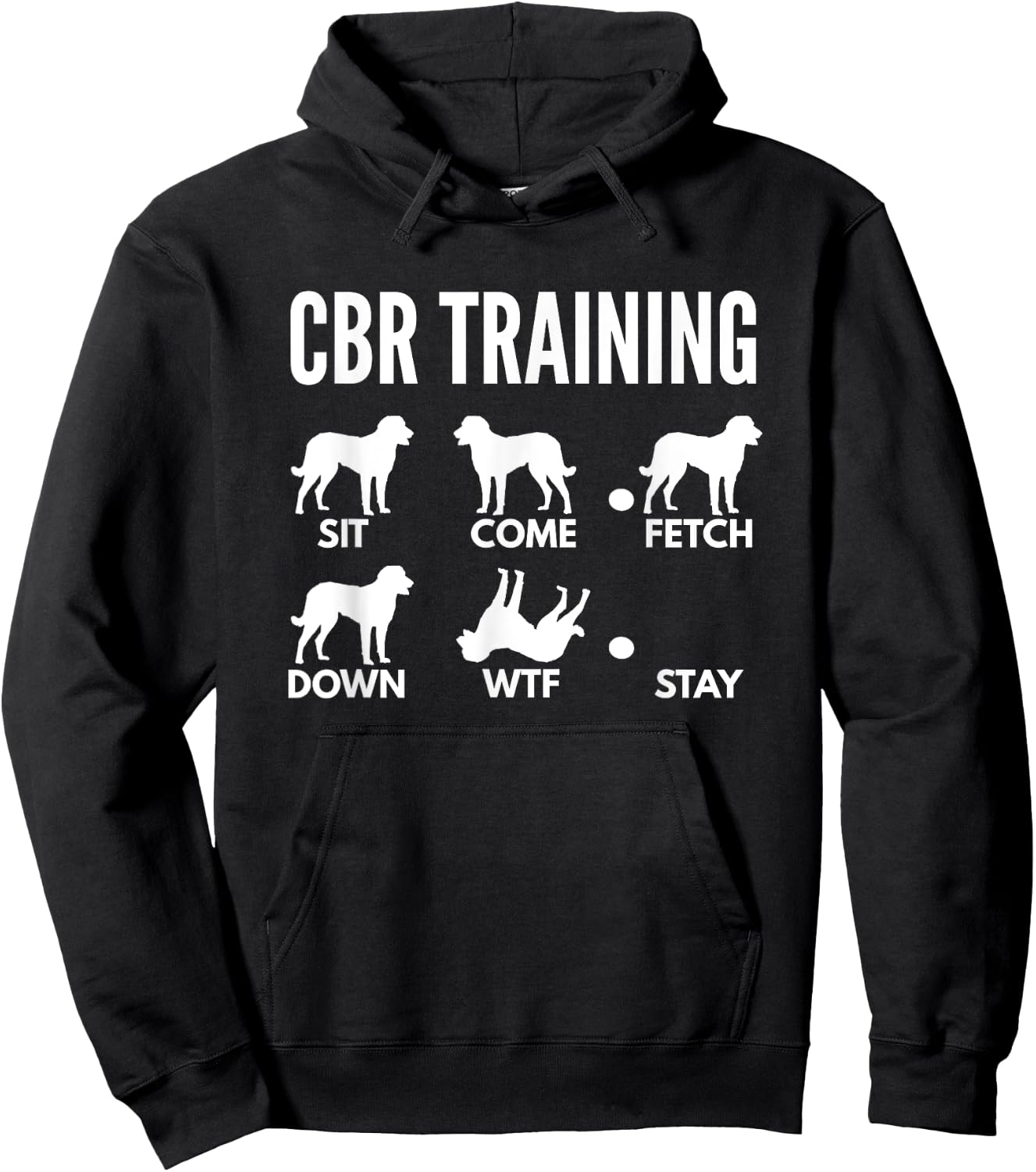 CBR Training for Chesapeake Bay Retriever Owners Hoodie - Hoodie | Black