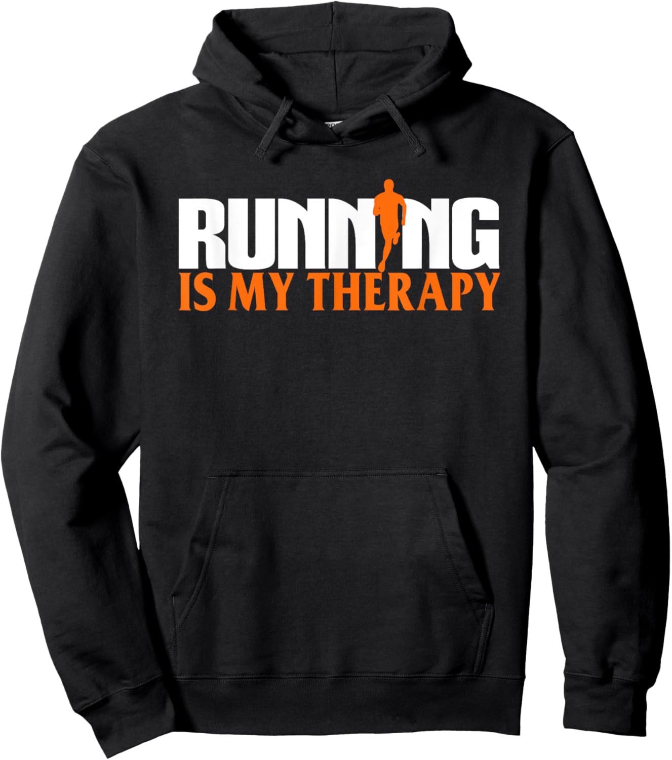 Running-is My Therapy 2024 Hoodie - Hoodie | Black