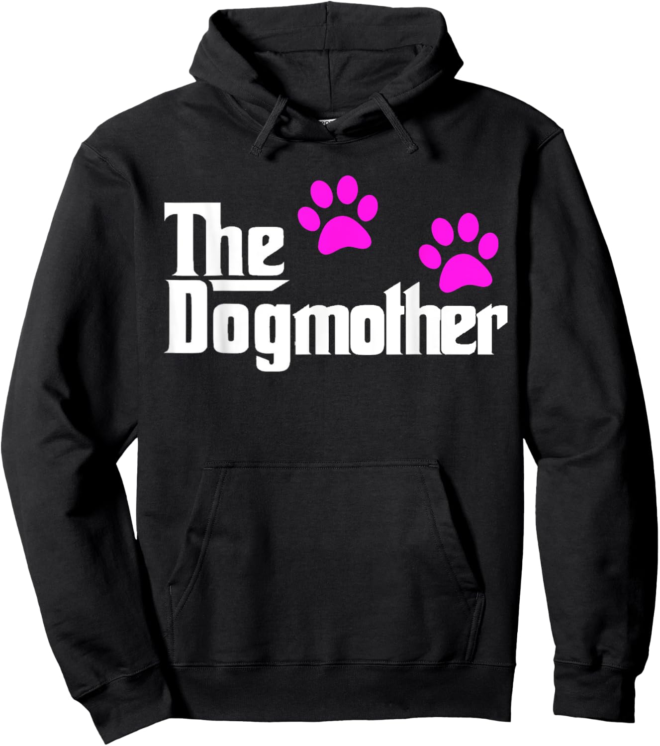 The Dogmother-Dog Lover - Mother's Day Cute Idea Women Kids Hoodie - Hoodie | Black