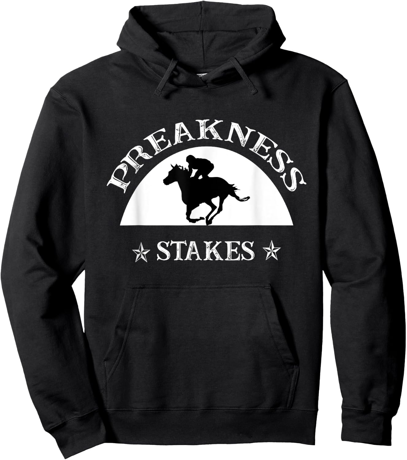 Preakness Horse Racing Shirts Women Stakes Apparel Hoodie - Hoodie | Black