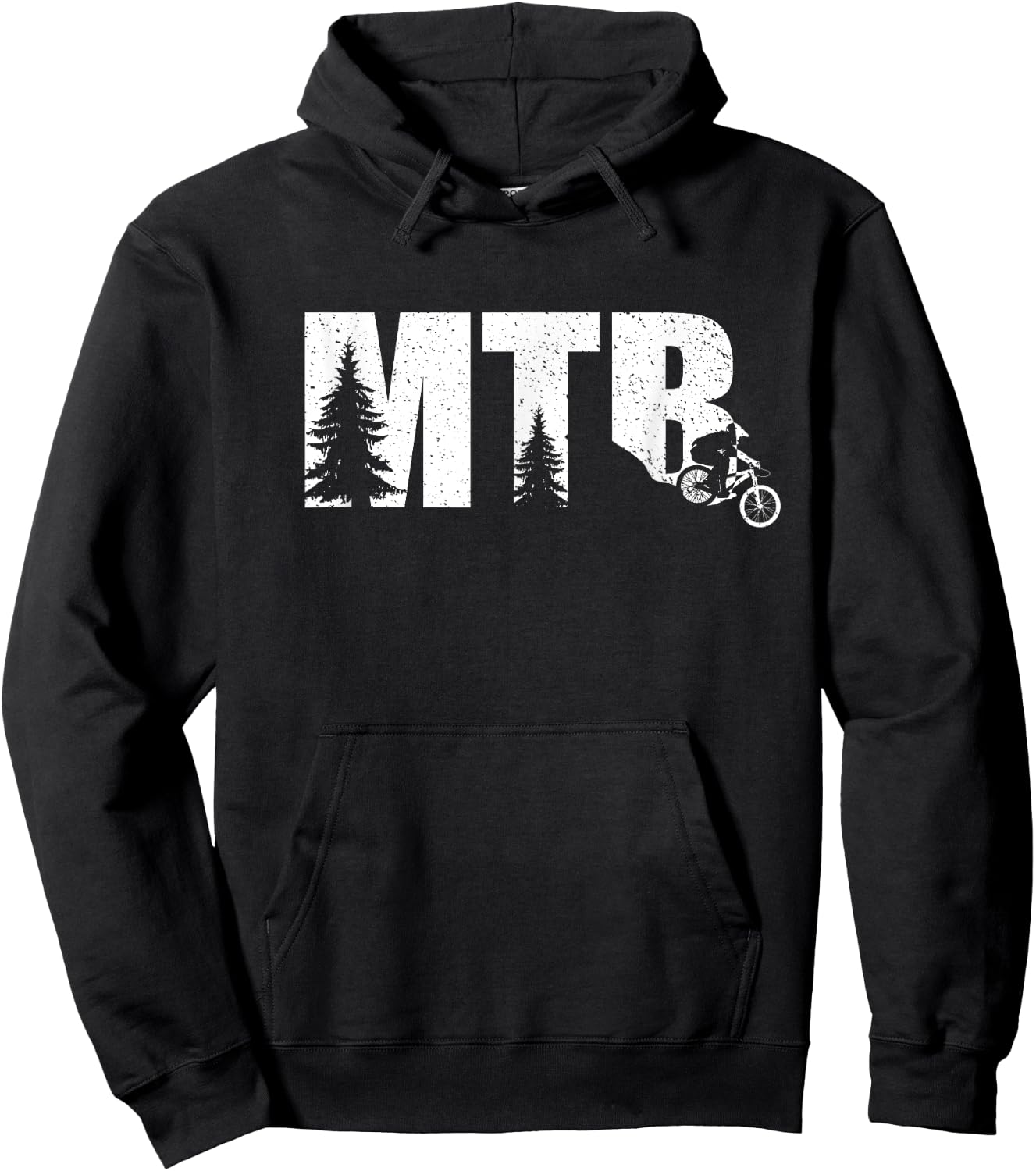Mountain Biker Gifts Women Kids Mtb Biking Hoodie - Hoodie | Black
