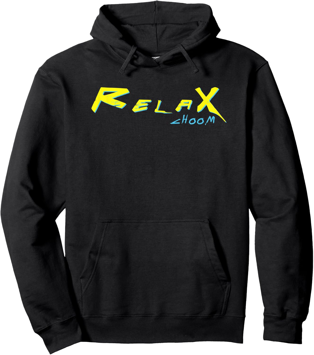 Relax Choom Funny Cyber Bro Hoodie - Hoodie | Black