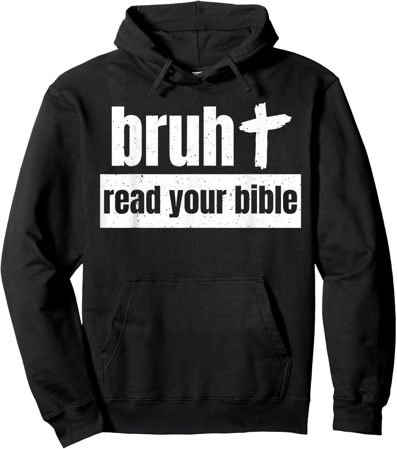 Read Your Bible God Christian Church Read Your Bible Church Hoodie - Hoodie | Black