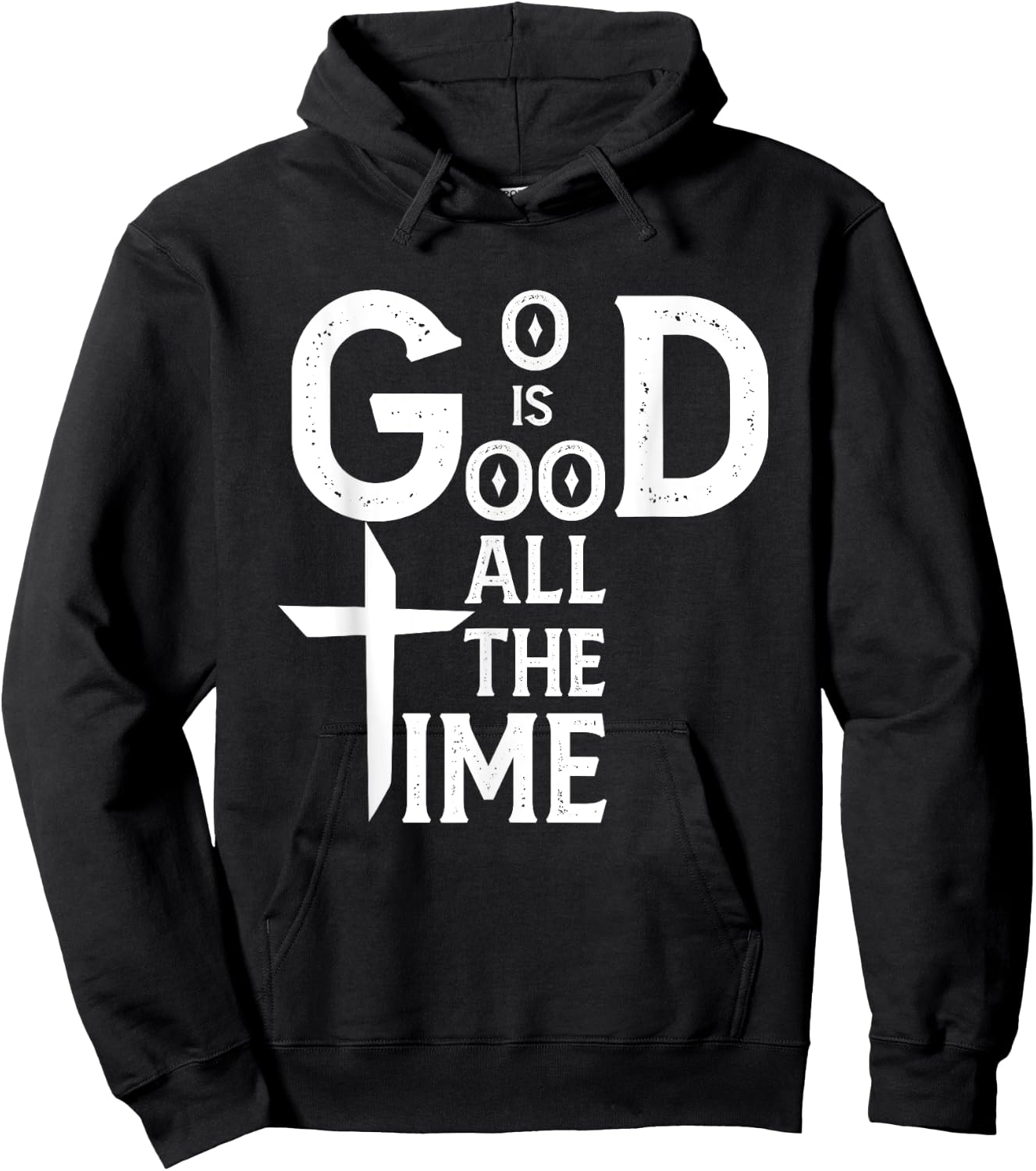 God Is Good All Time Jesus Christ Religious Christian Hoodie - Hoodie | Black