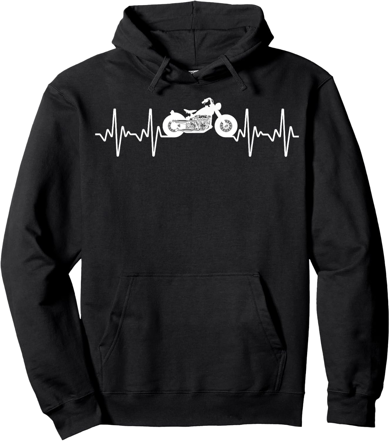 Funny Motorcycle Design Boys Motorcycle Bike Lovers Hoodie - Hoodie | Black