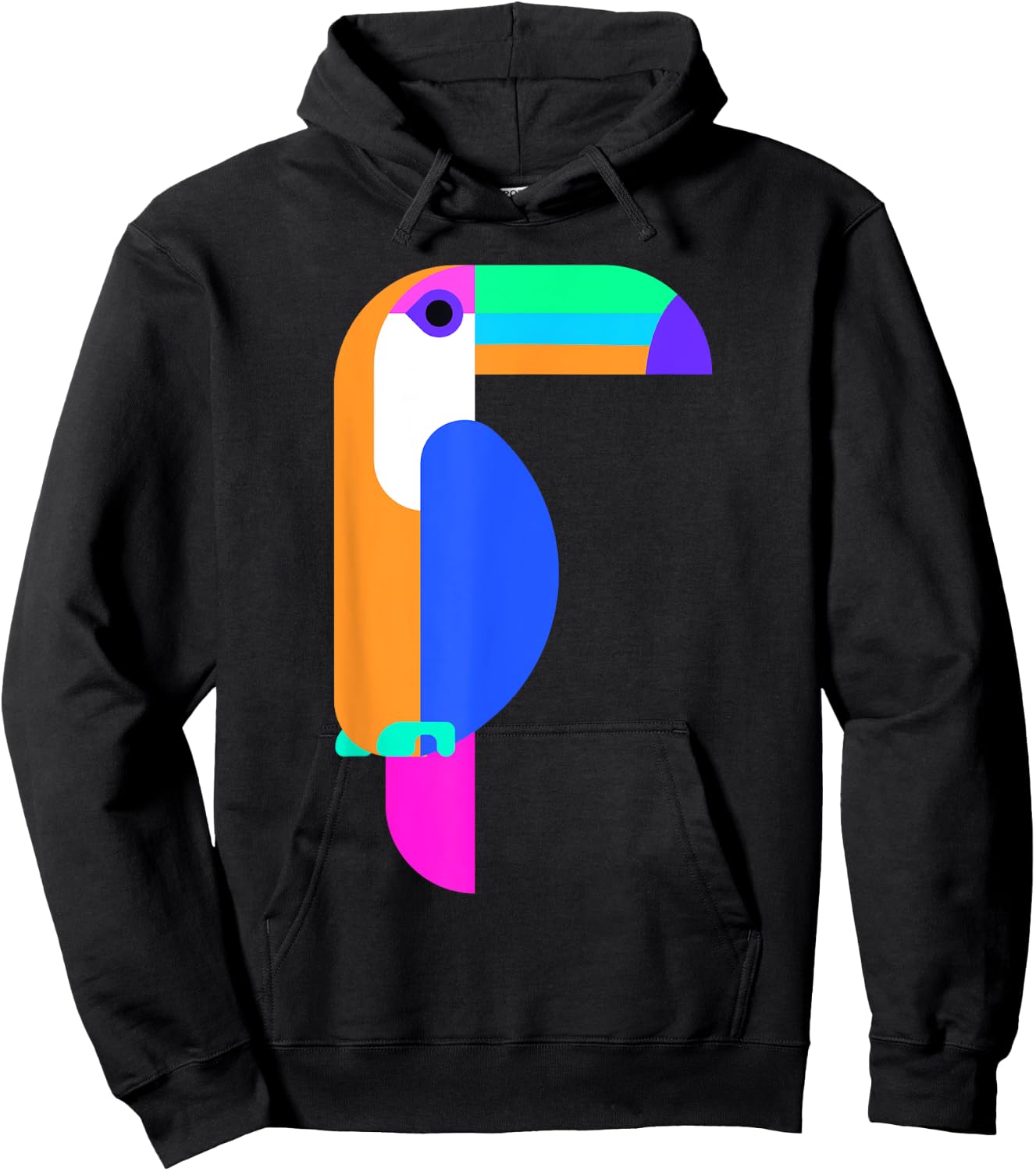Toucan Graphic . Toucan Shirt Men. Toucan Bird Hoodie - Hoodie | Black