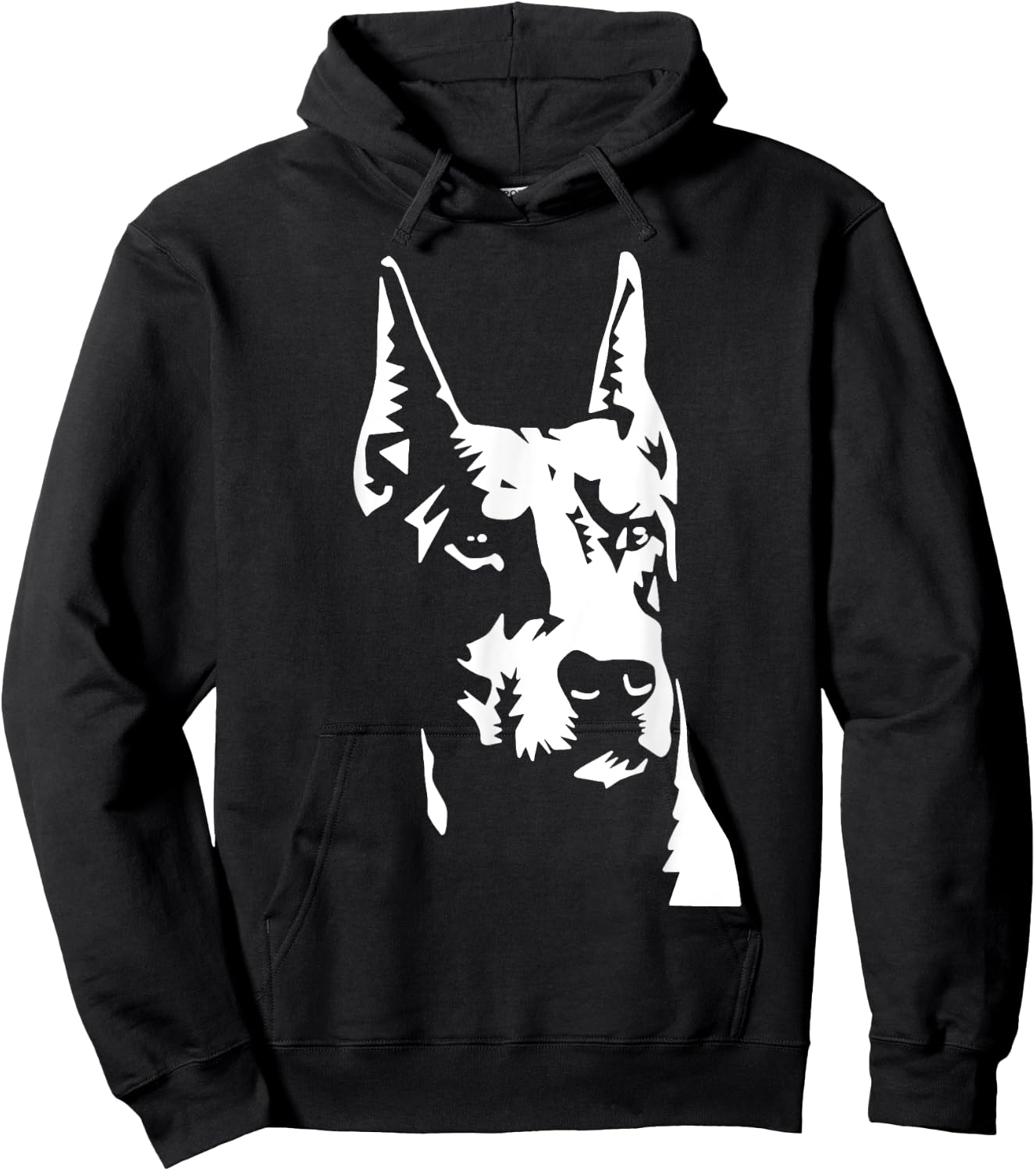Doberman Hoodie - Hoodie | Black