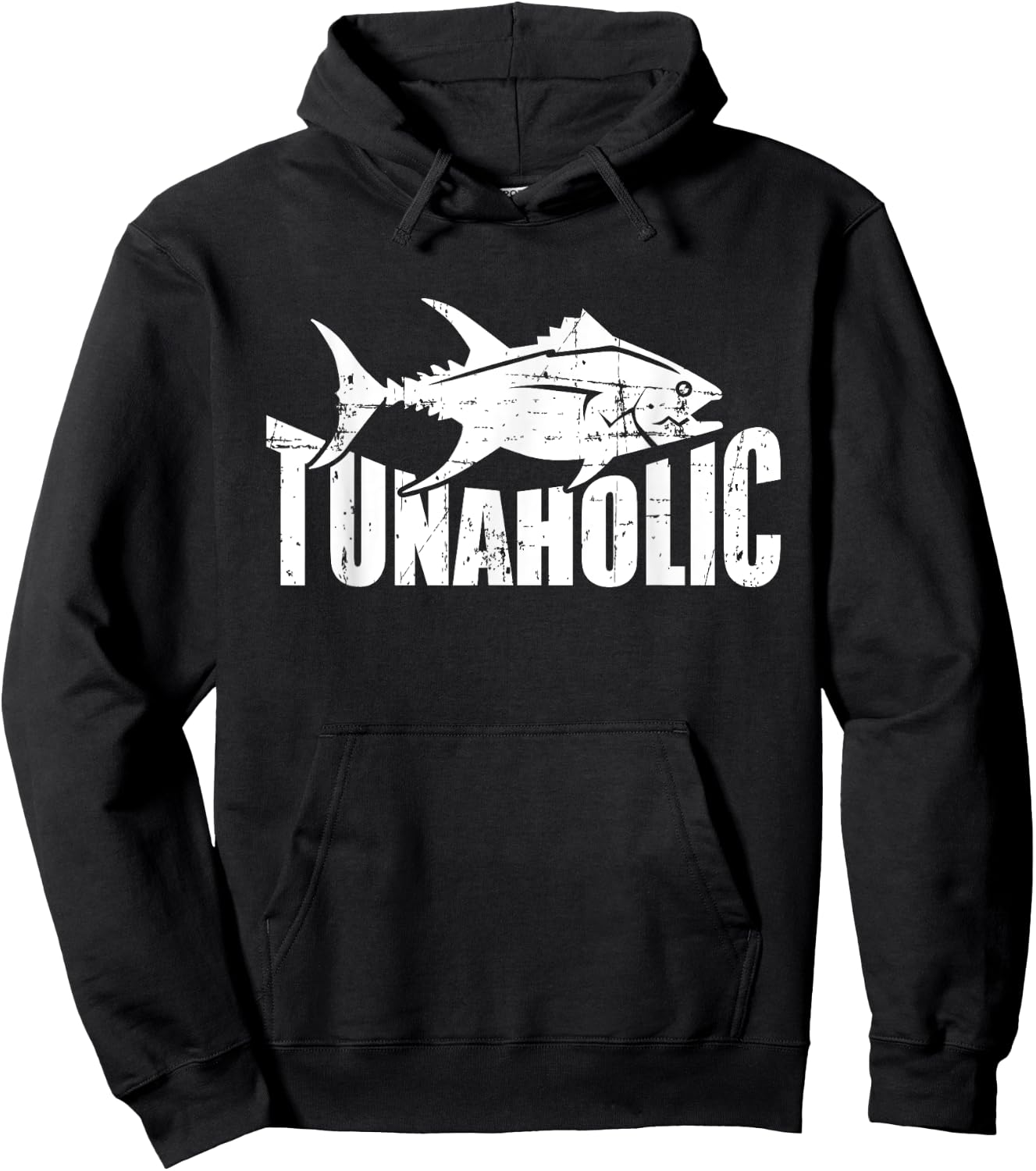 Fishing tunaholic Hoodie - Hoodie | Black