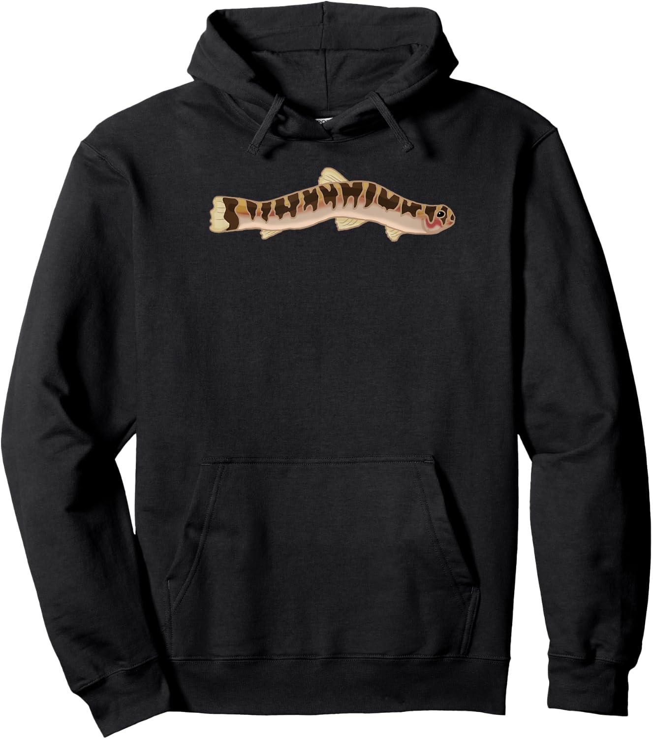 Kuhli Loach Aquarium Design for Fishkeeping Fans Hoodie - Hoodie | Black