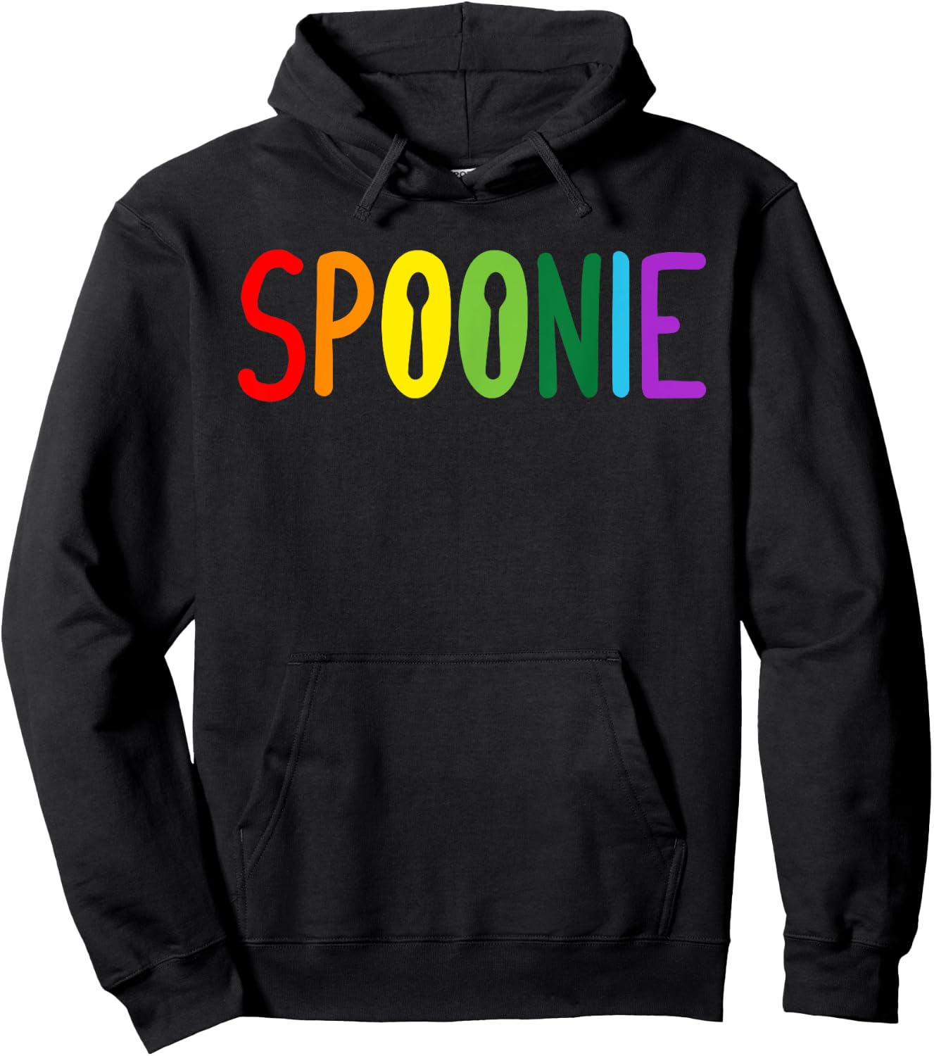Spoonie Ehlers Danlos Syndrome Black And White Zebra Stripe Hoodie - Hoodie | Black