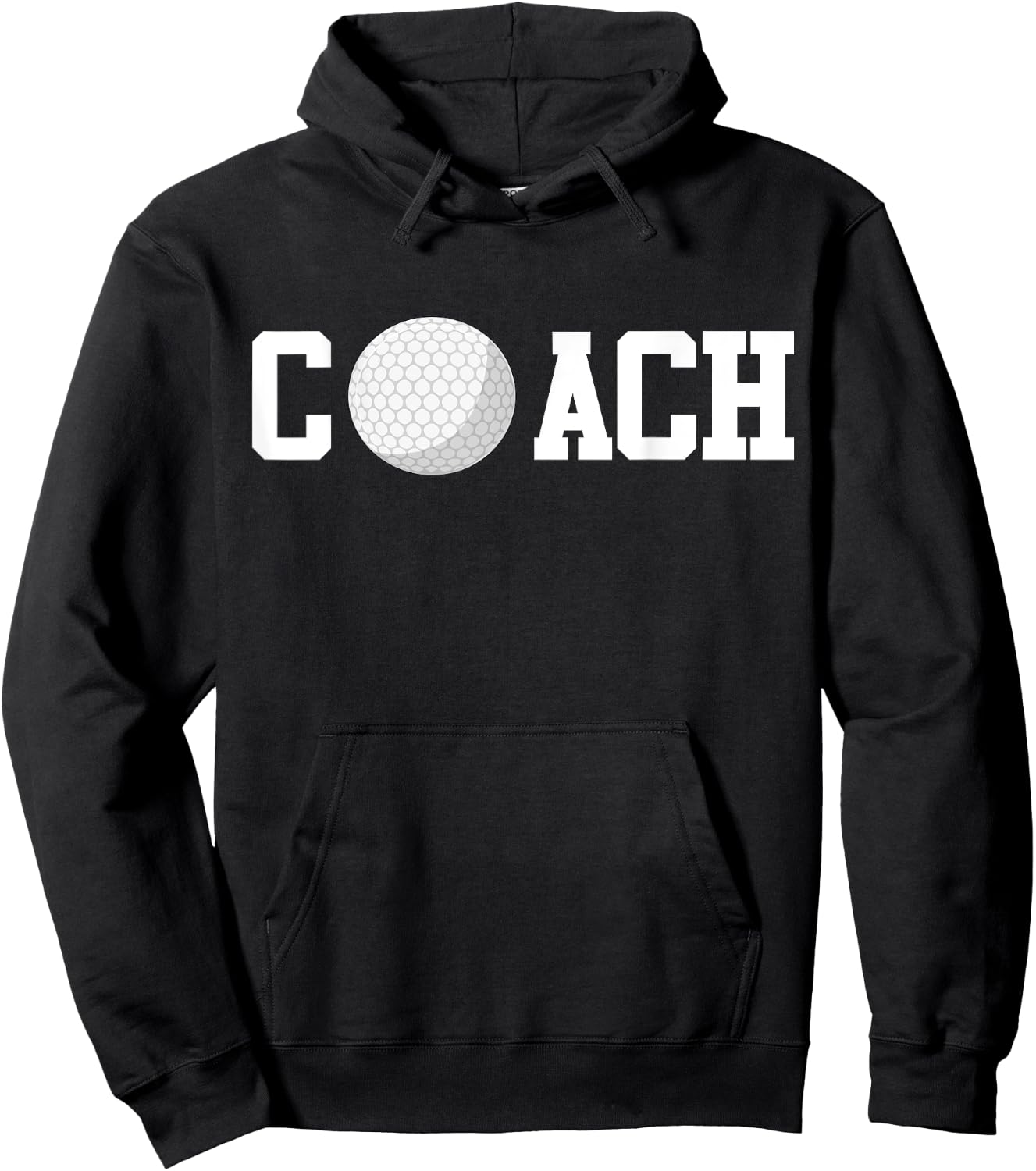 Golf Instructor Coach Golfer Golf Ball Gift Golf Course Hoodie - Hoodie | Black