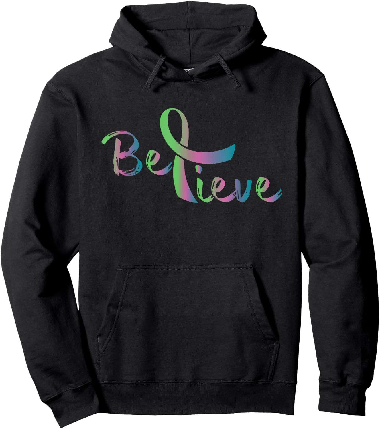 Metastasised Breast Cancer Faith Fighter Survivor Gesche Hoodie - Hoodie | Black