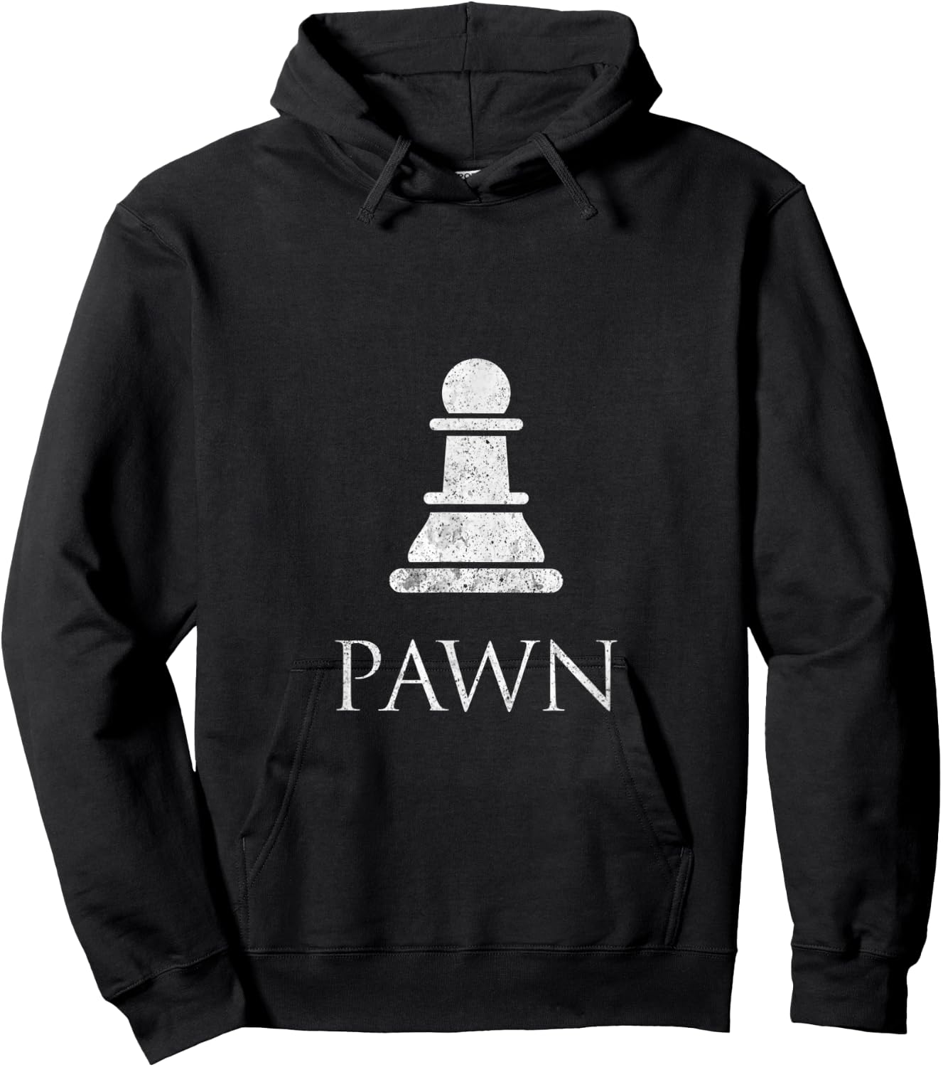 Pawn Chess Piece Game Matching Simple Halloween Costume Hoodie - Hoodie | Black