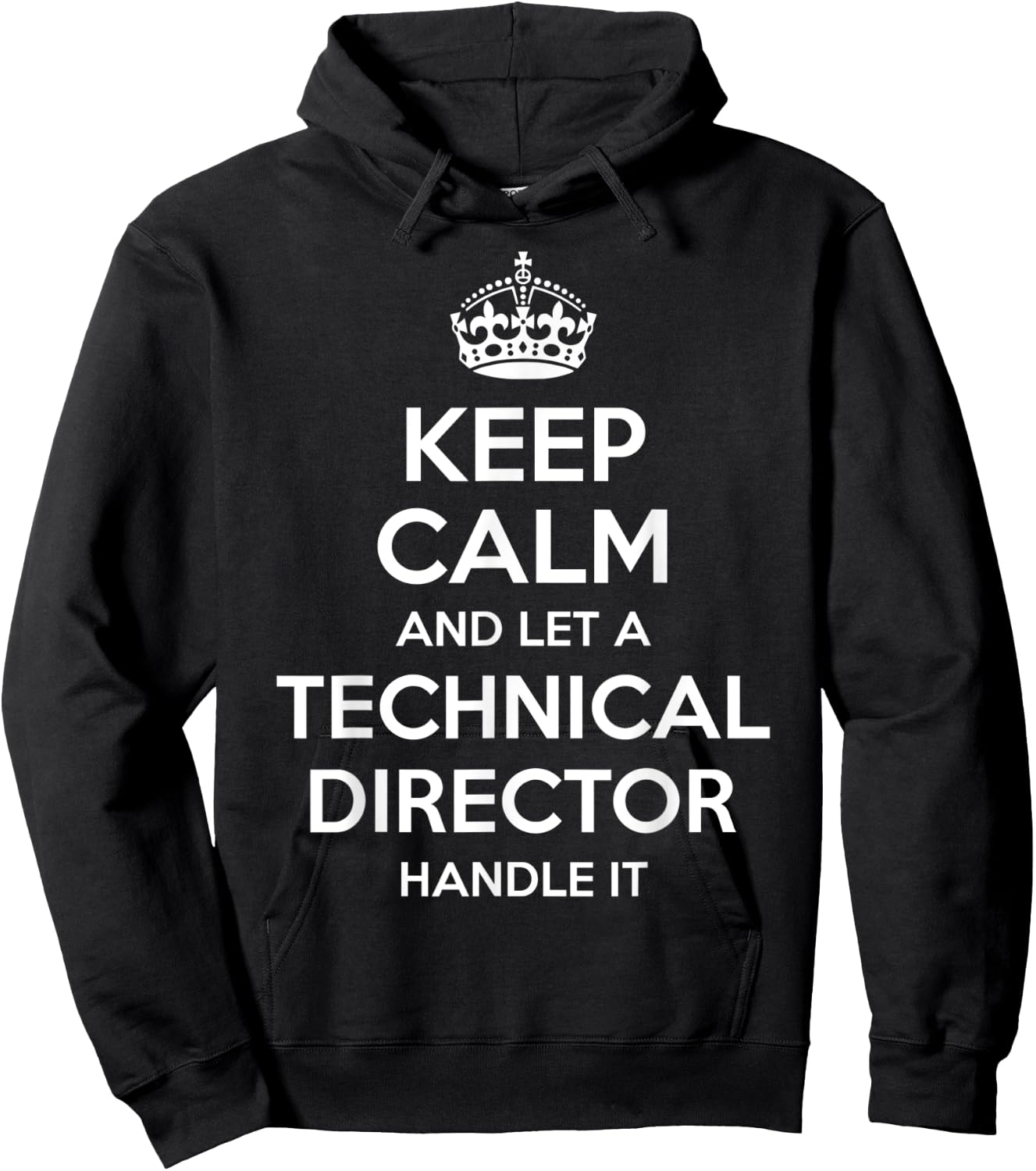 TECHNICAL DIRECTOR Gift Funny Job Title Profession Birthday Hoodie - Hoodie | Black