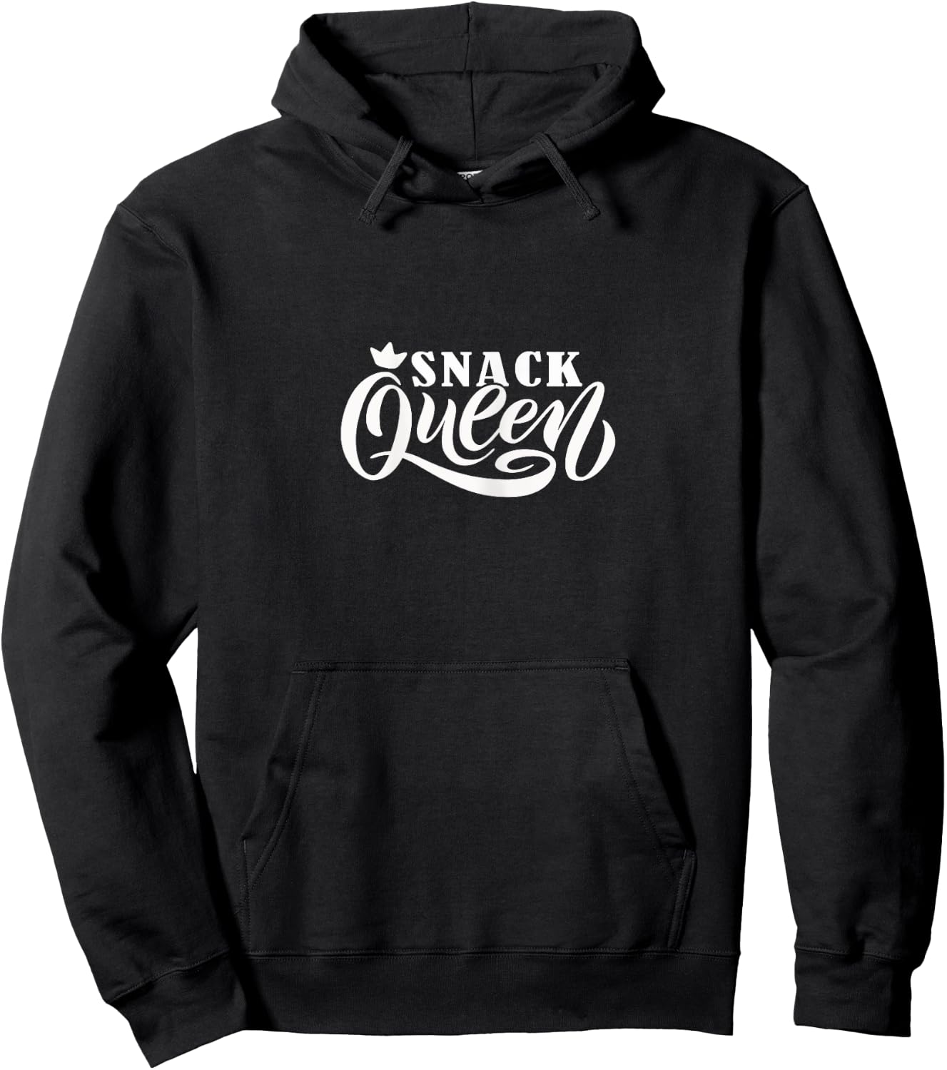 Snack Queen | Funny hungry munchies lover Hoodie - Hoodie | Black