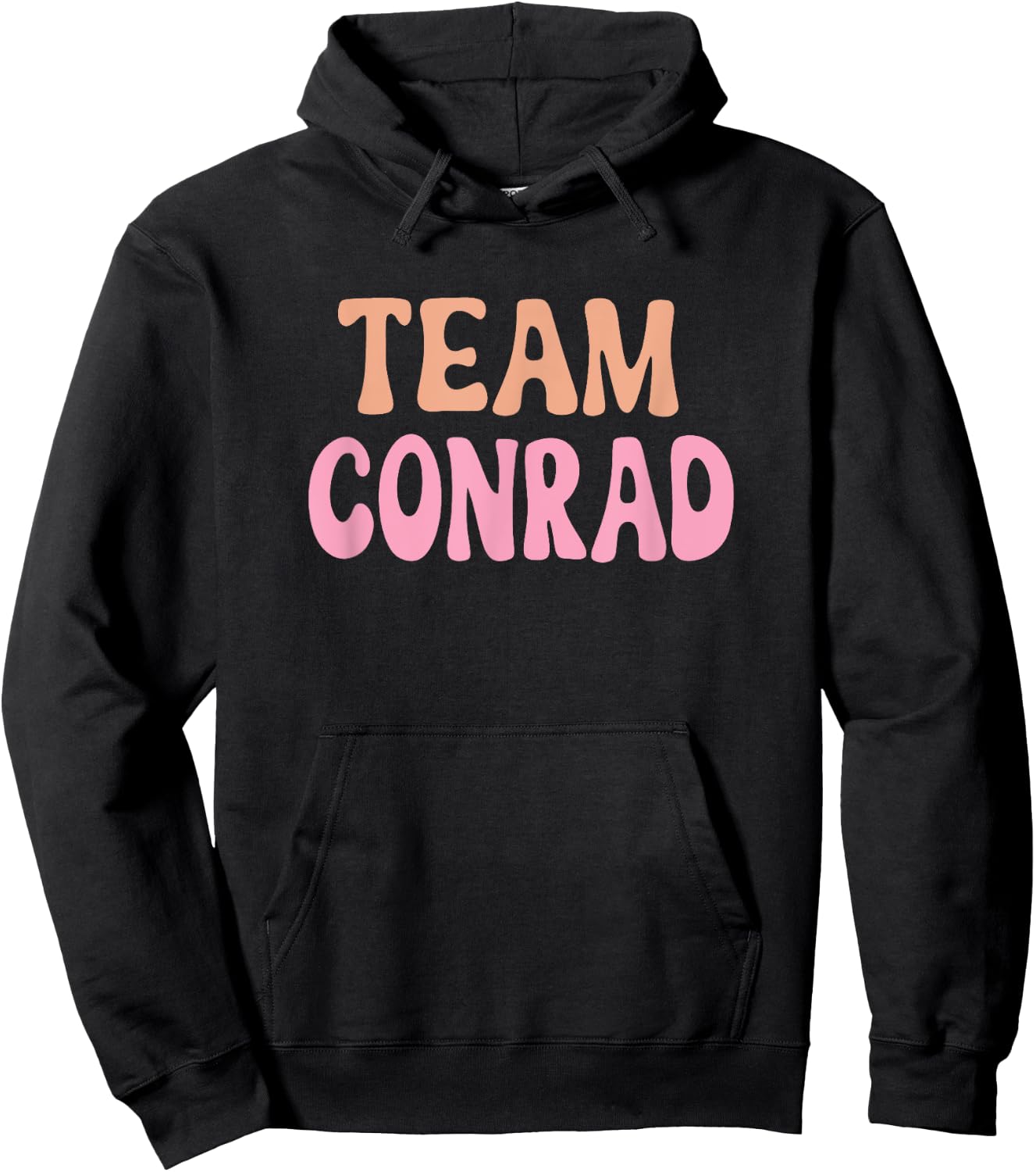 Support Your Favorite Team by MJ Team Conrad -Kids Black Cotton 60% Polyester 40% Modern Classic Fit Short Sleeve Small Hoodie - Hoodie | Black