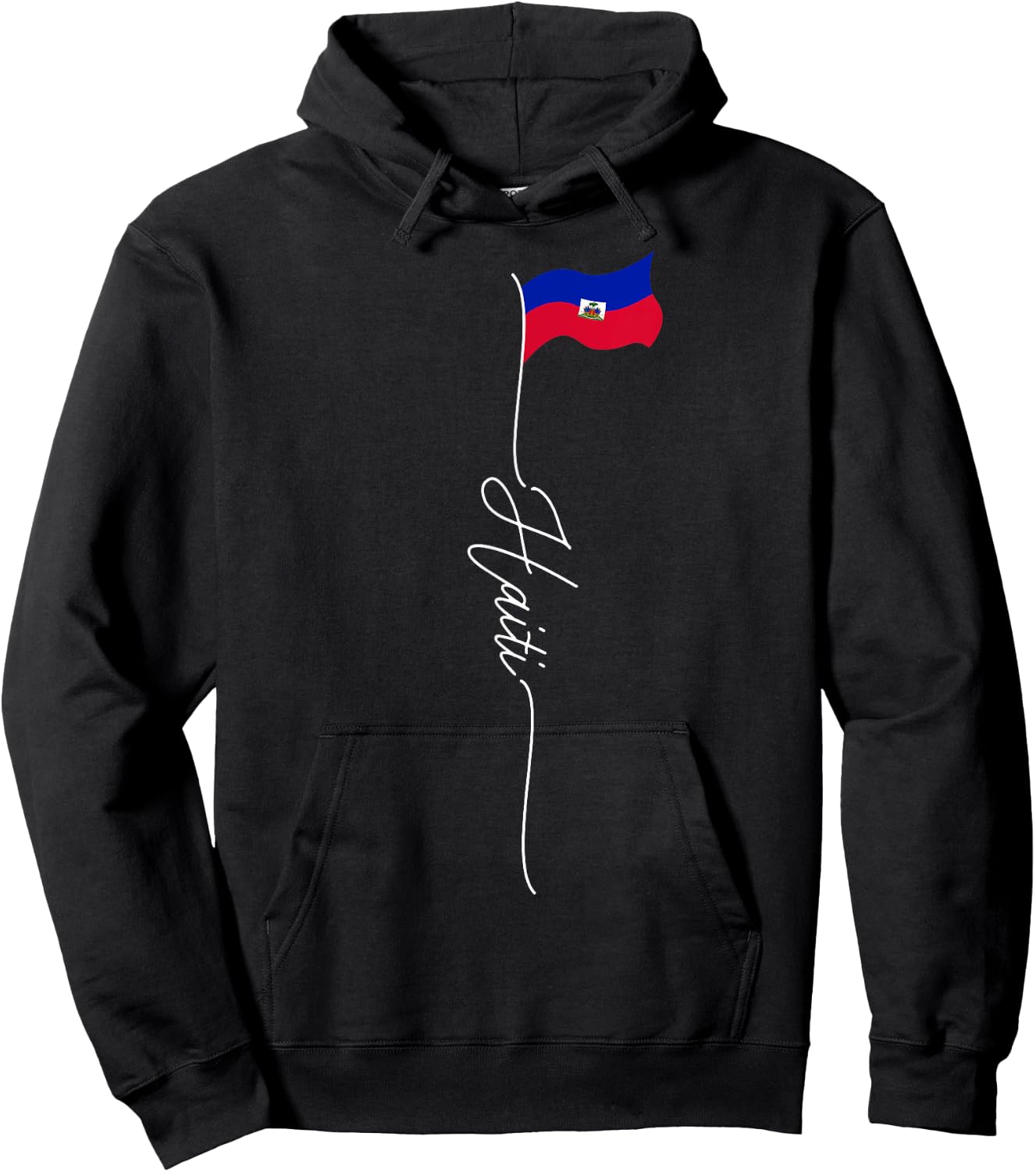 Haiti flag, Haitian flag, Haitian patriotic flag Hoodie - Hoodie | Black