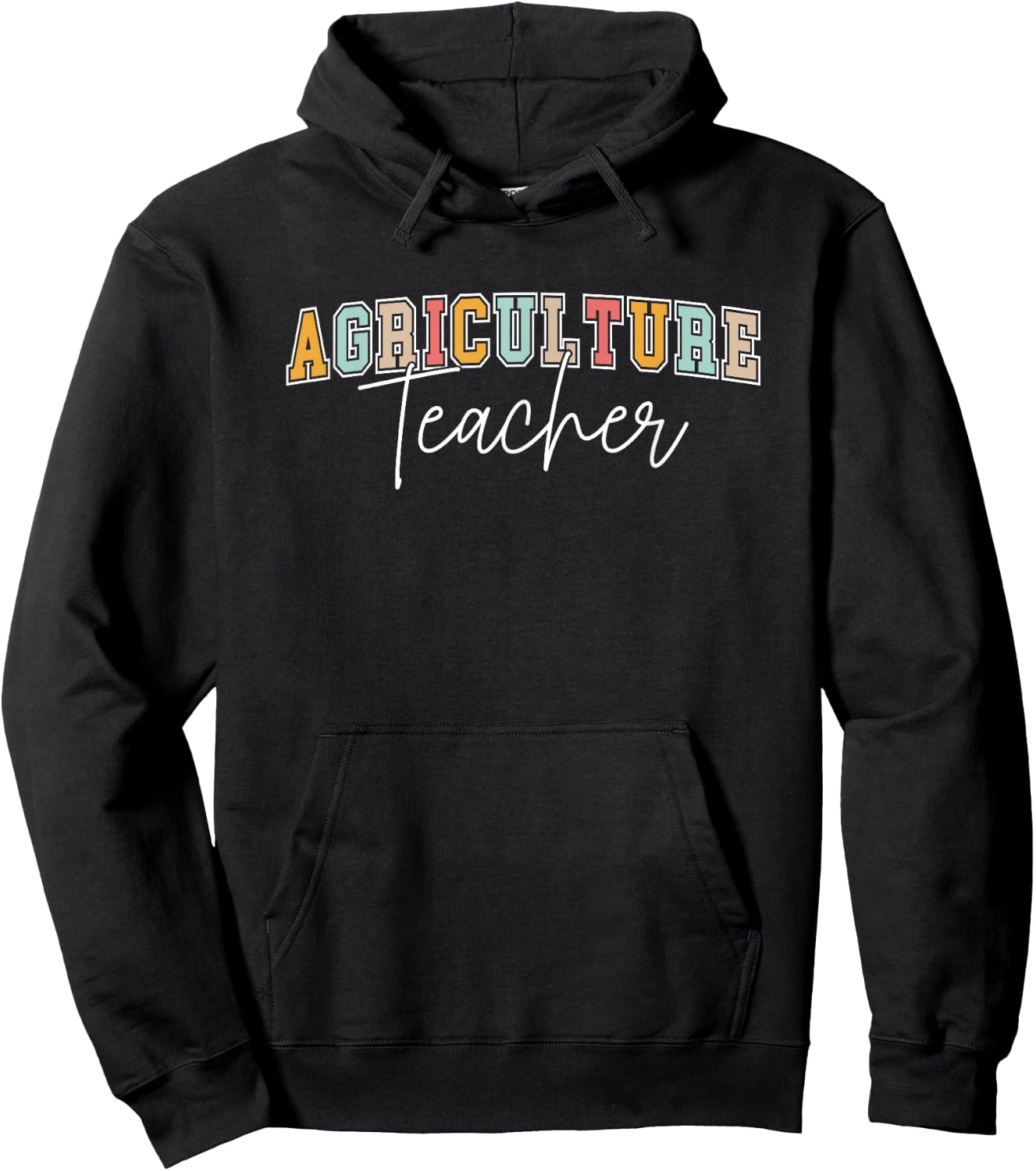 AG Teacher Future Farmer Agriculture Teacher Hoodie - Hoodie | Black