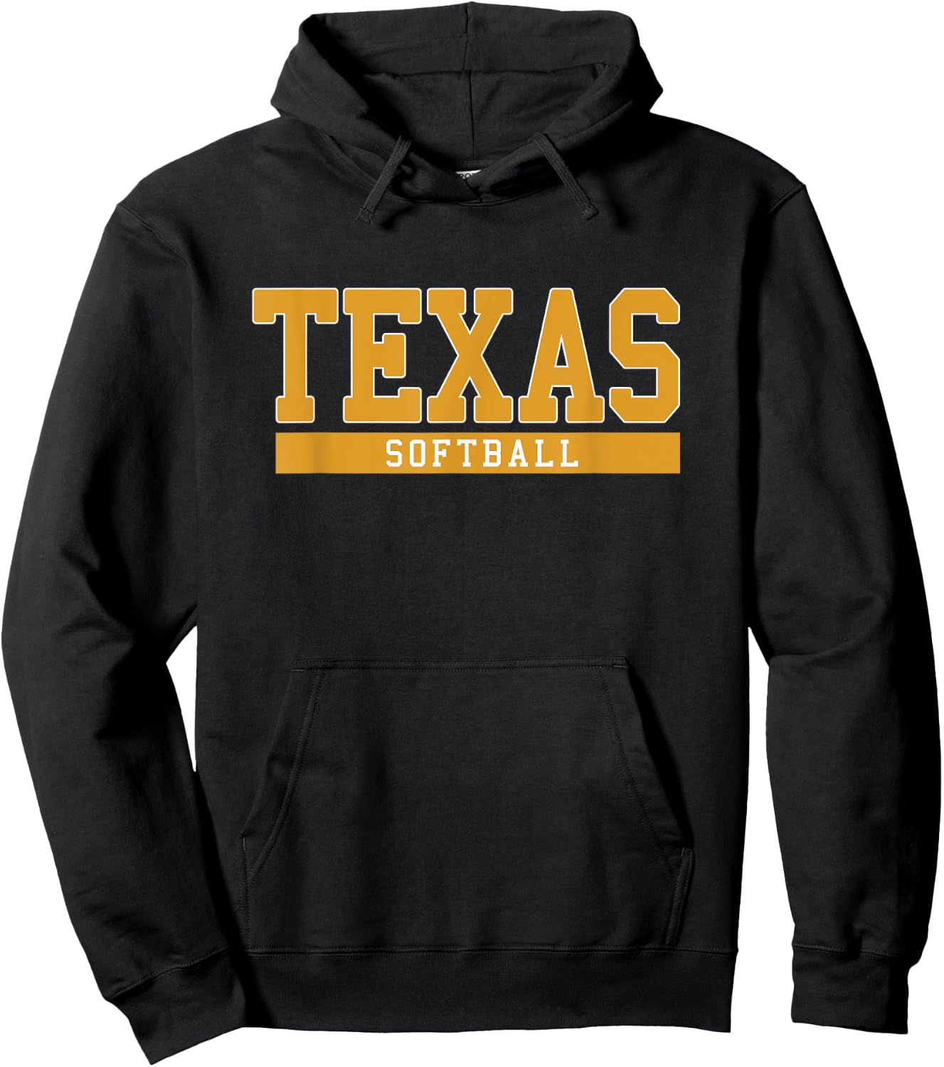 Texas Softball Hoodie - Hoodie | Black