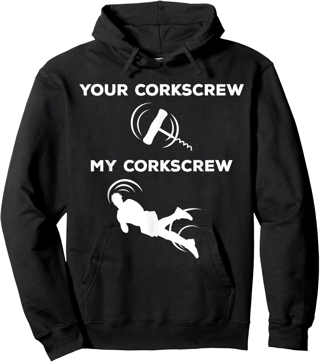 Tricking Screw Gift - Funny Tricking Martial Arts Hoodie - Hoodie | Black