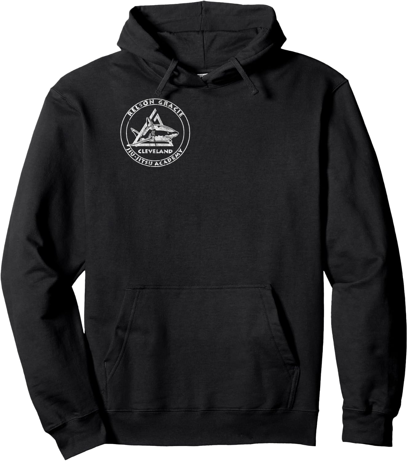 Brazilian Jiu-Jitsu Shirt - Relson Gracie Cleveland Shark Hoodie - Hoodie | Black