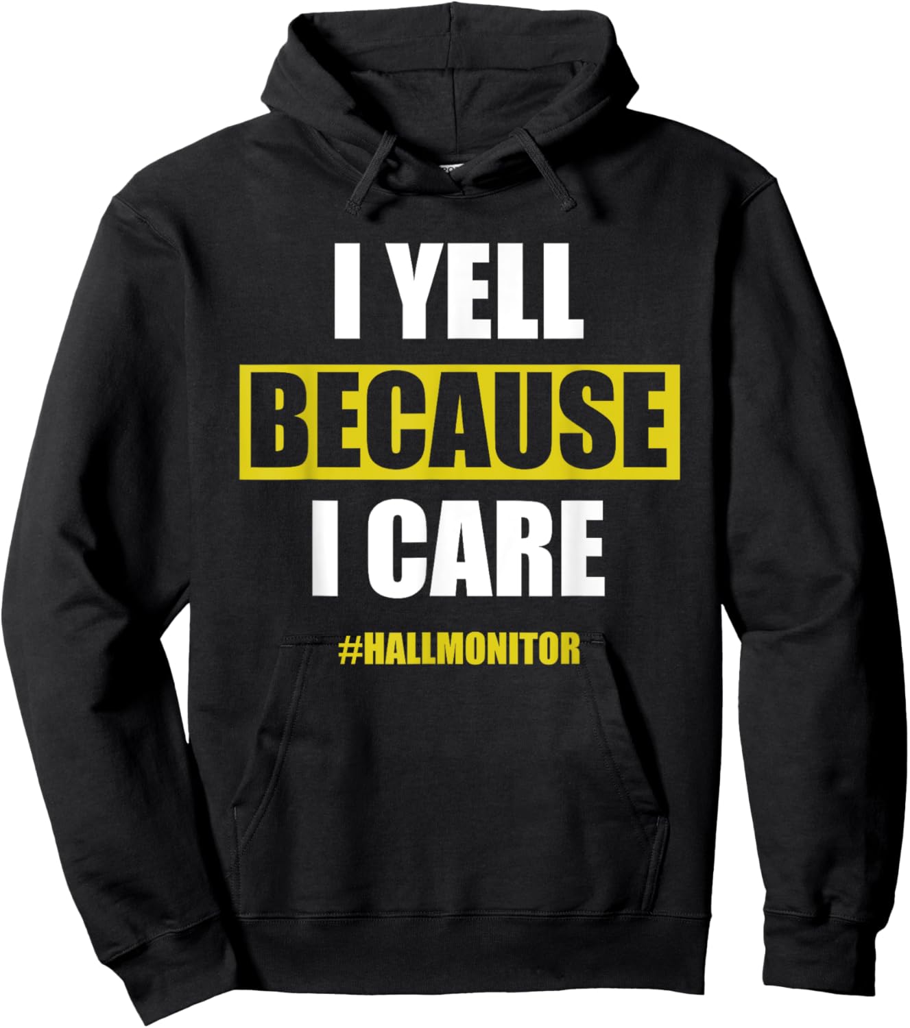 Hall Monitor Hoodie - Hoodie | Black