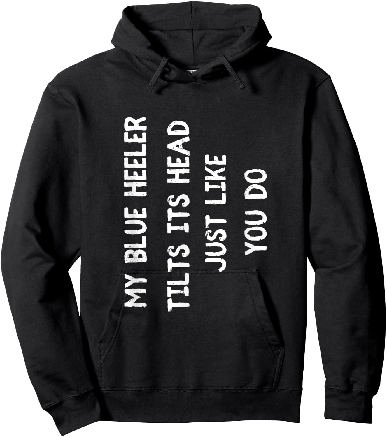 Blue Heeler Funny Dog Lover Gift Cute Women Men Kids Hoodie - Hoodie | Black