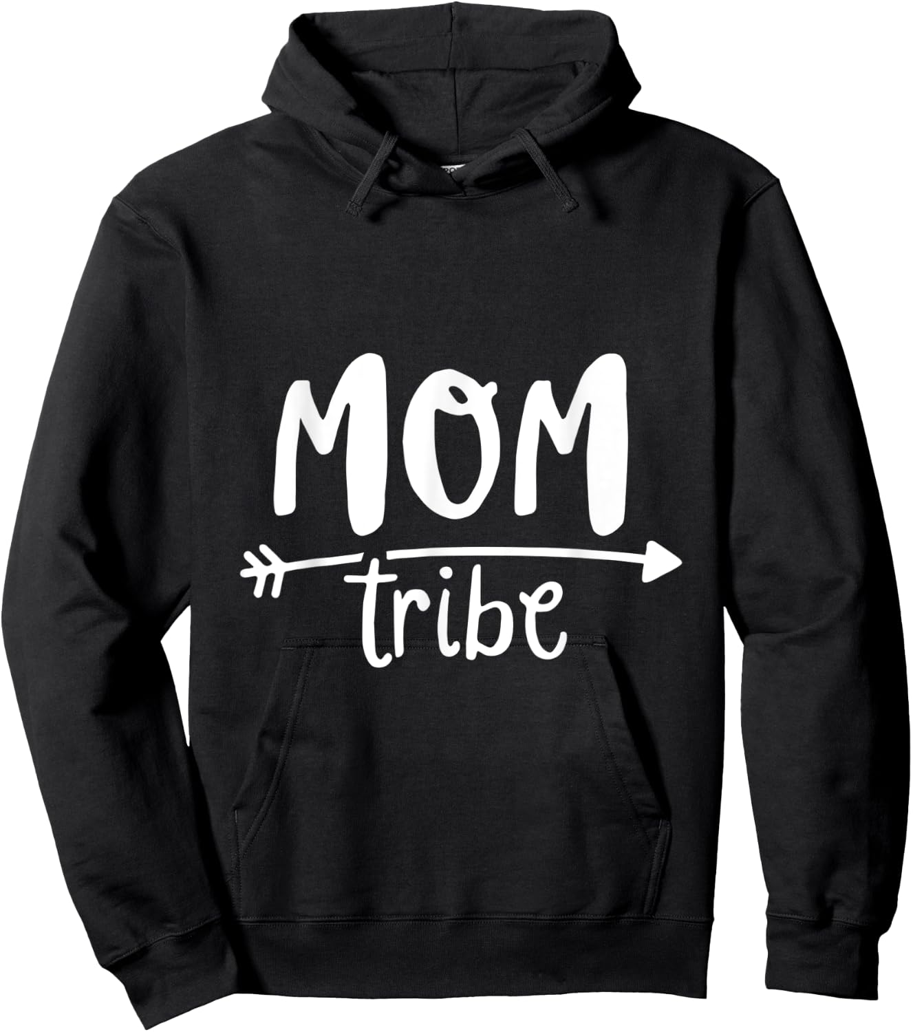 Mom Tribe Mama Family Love Saying Hoodie - Hoodie | Black