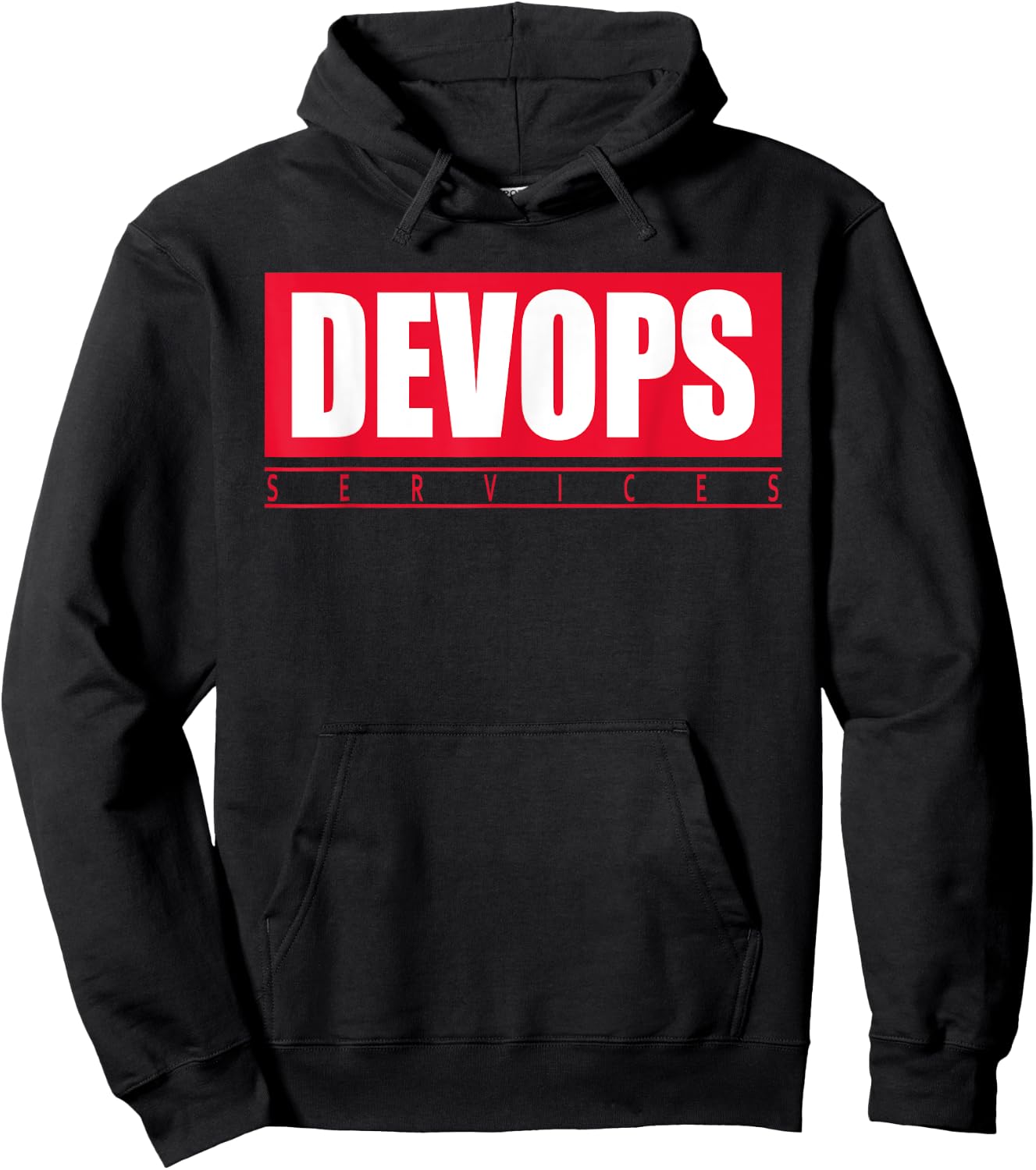 Devops marvelous logo Hoodie - Hoodie | Black