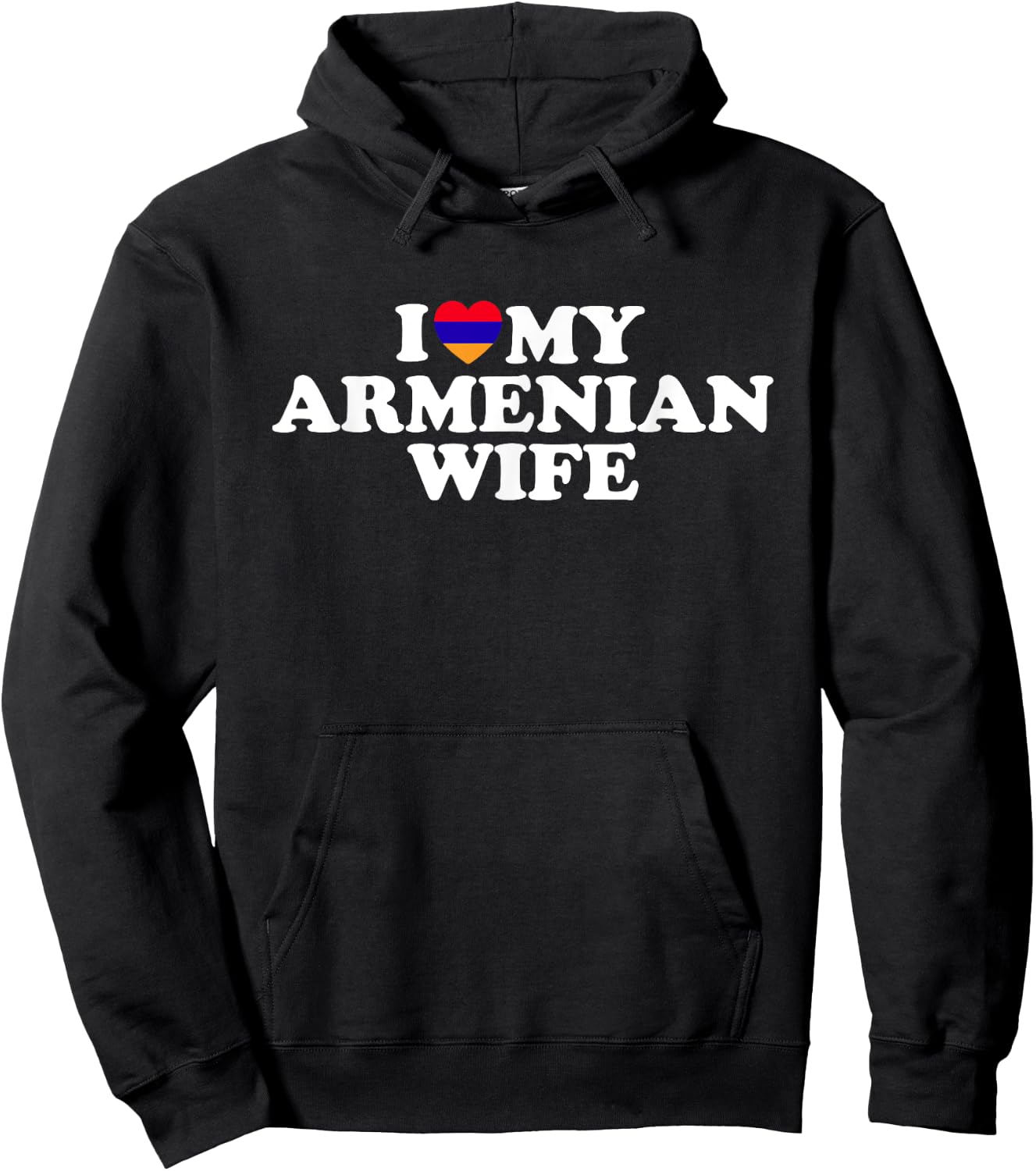 I Love My Armenian Wife Hoodie - Hoodie | Black