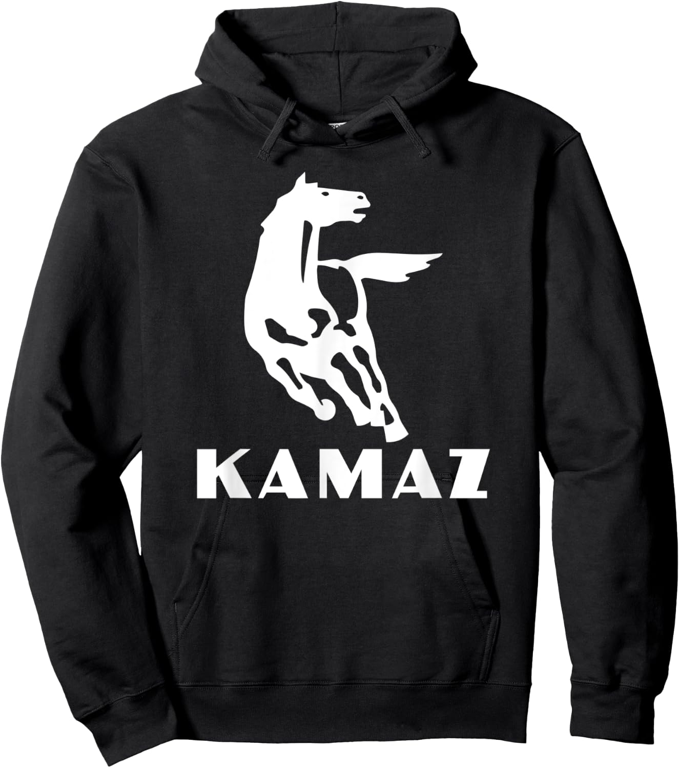 Russian truck Kamaz USSR Hoodie - Hoodie | Black