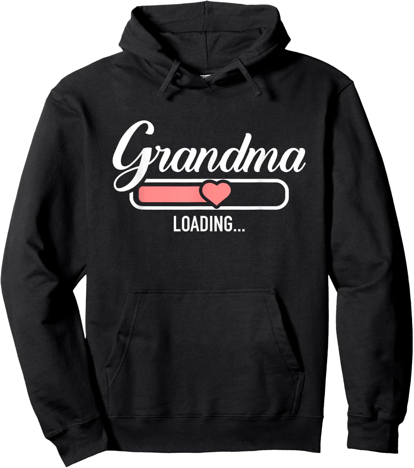 Grandma loading bar Hoodie - Hoodie | Black