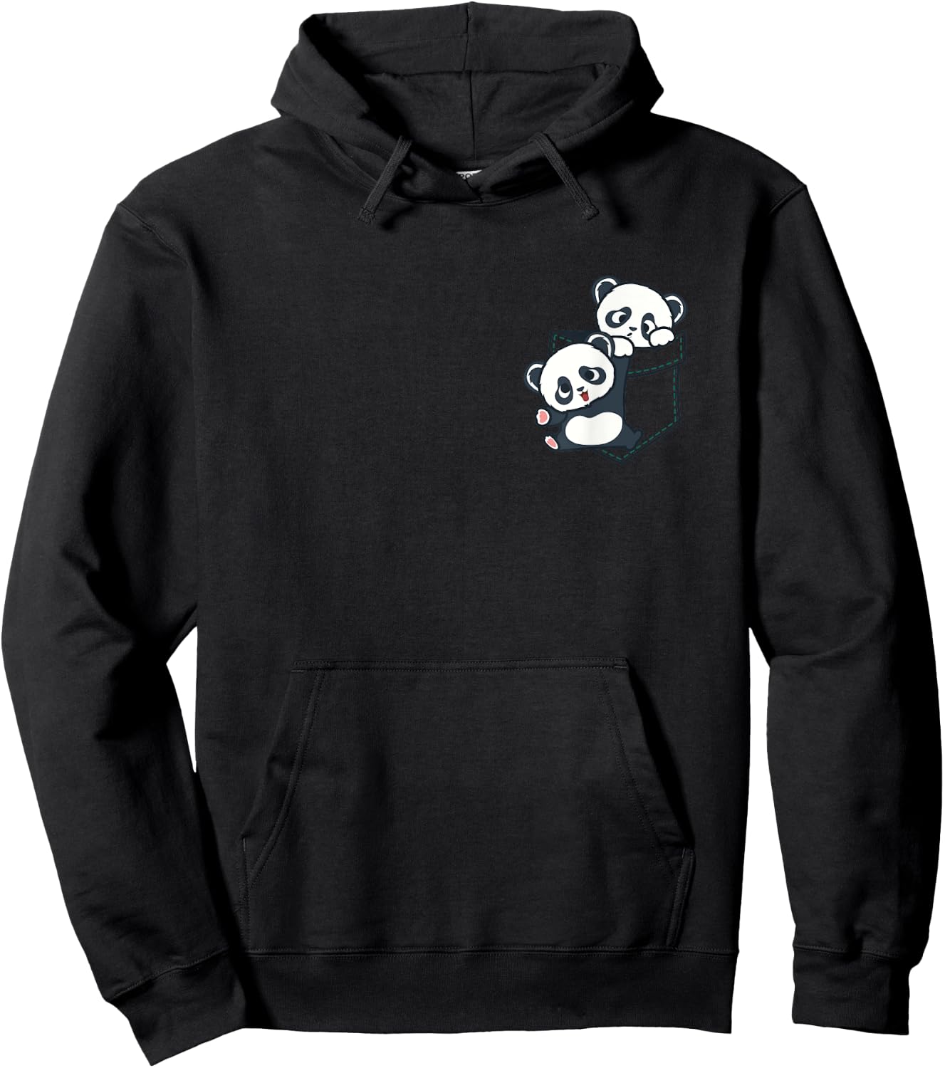 Panda Shirt Men Women Panda Lover Gift Panda Hoodie - Hoodie | Black