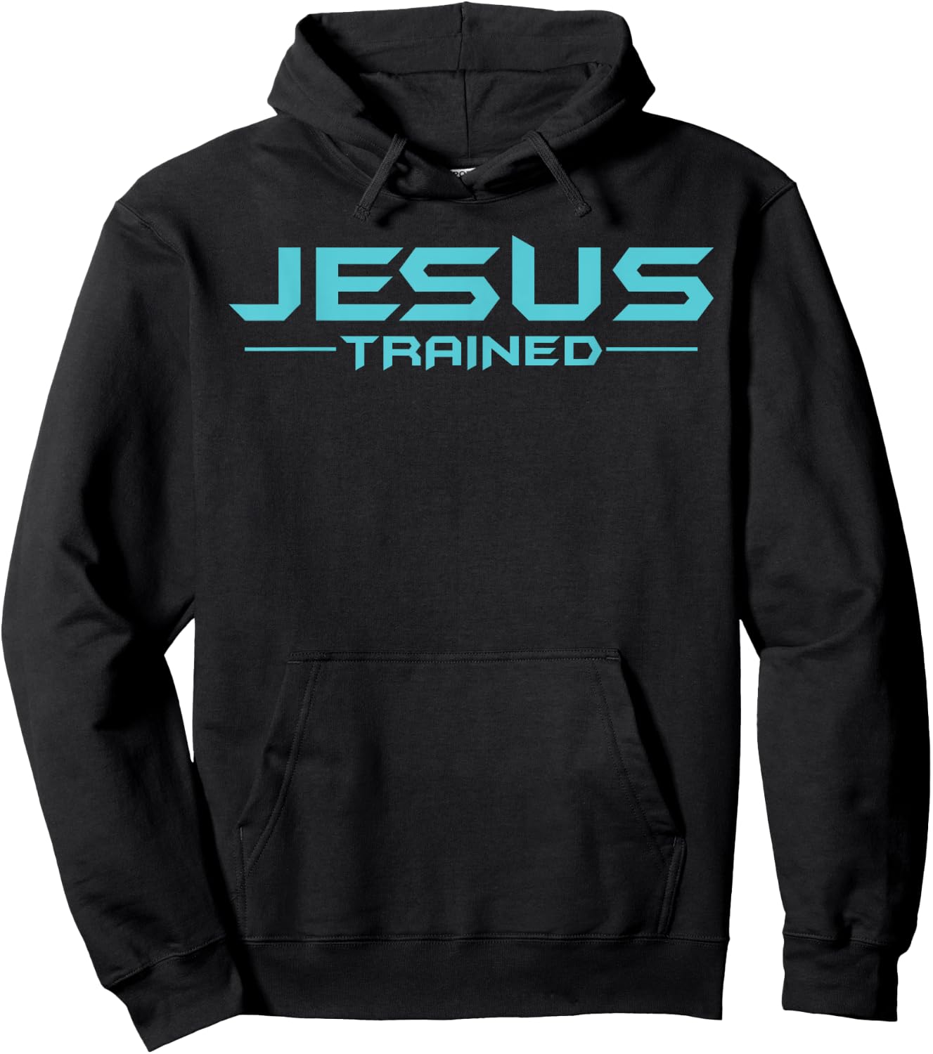 Jesus Trained Classic Wrestling Wrestler Wrestle, Christian2 Hoodie - Hoodie | Black